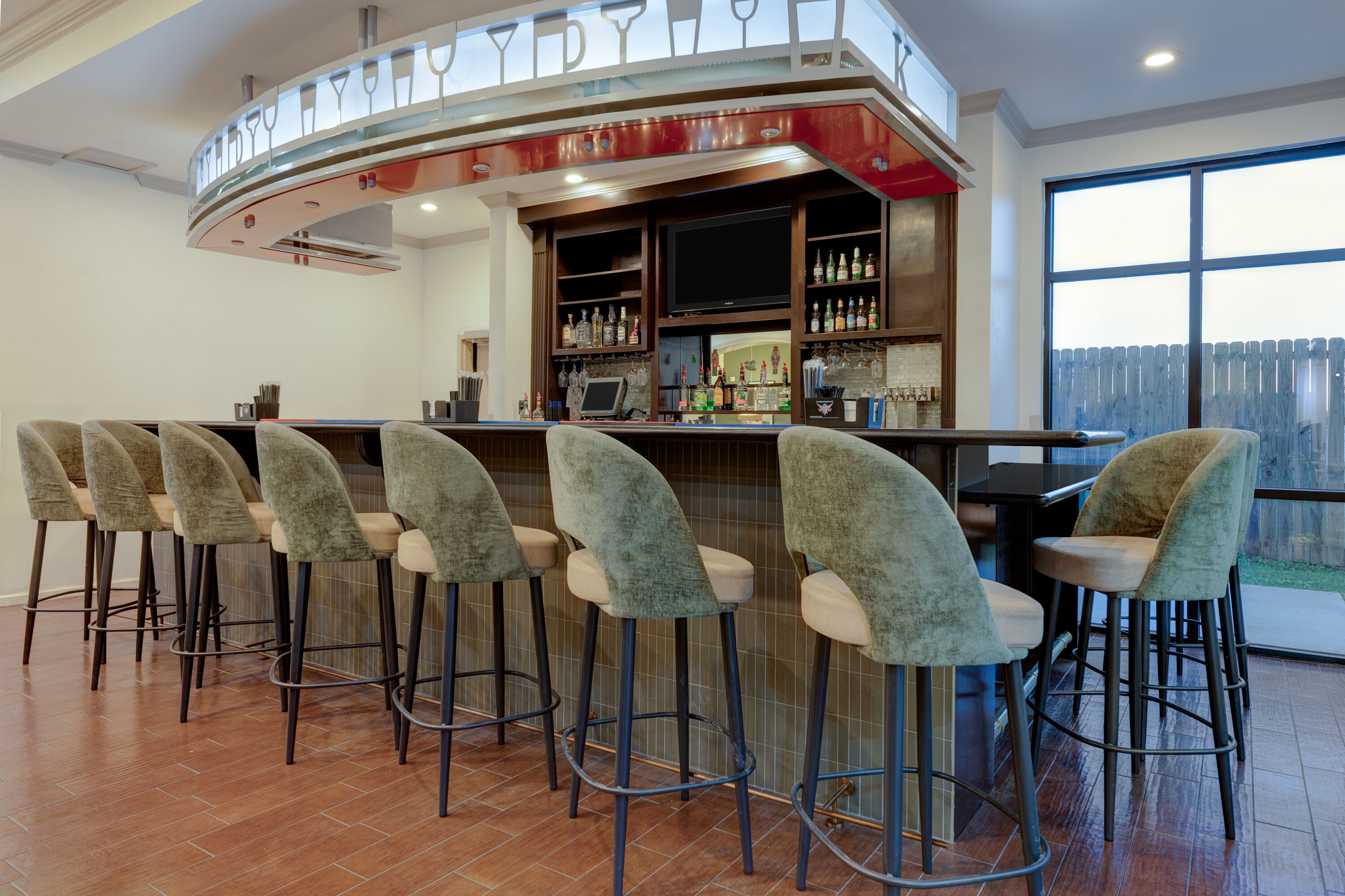 Bar at Wyndham Lake Charles in Lake Charles, Louisiana