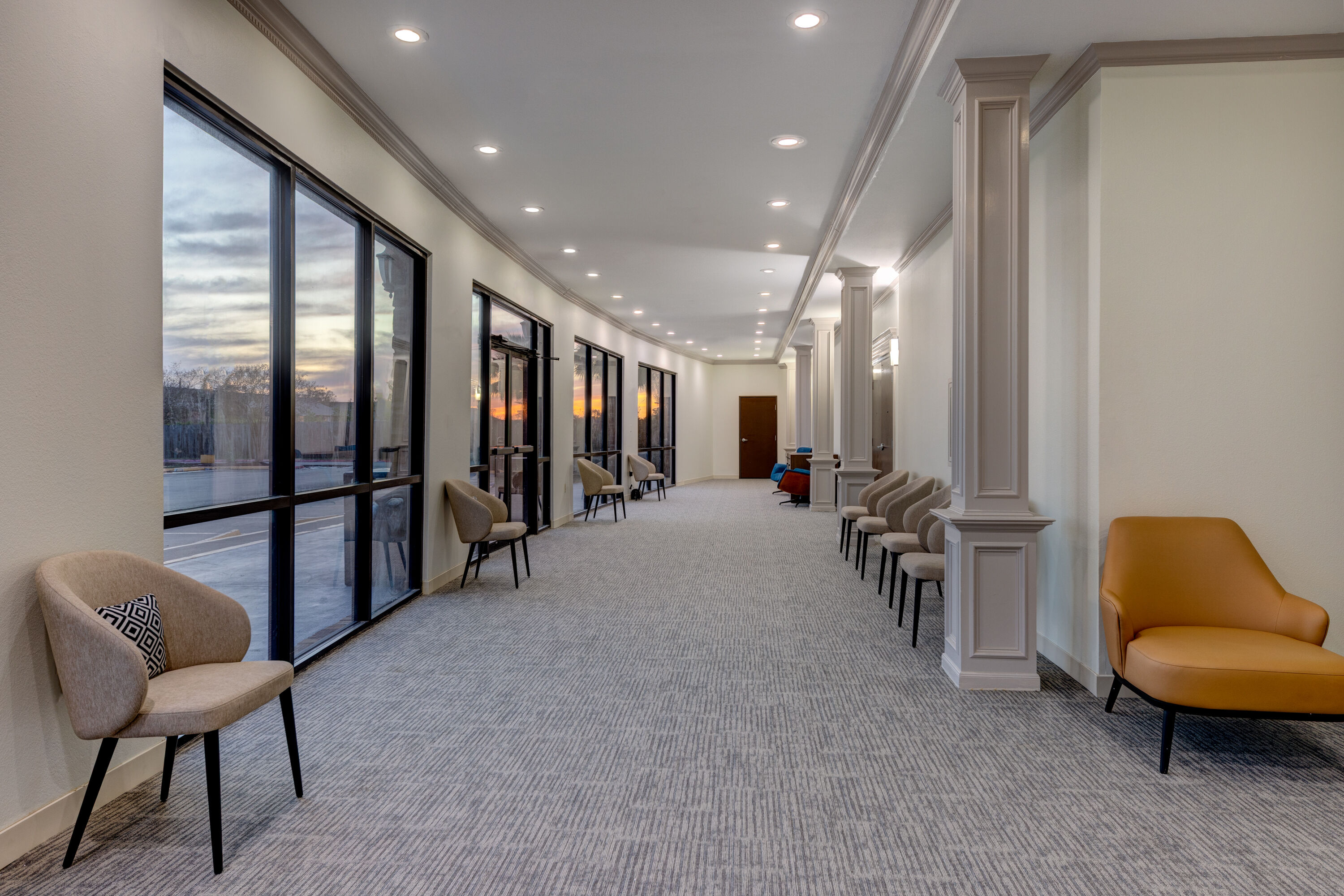 Reception meeting room at Wyndham Lake Charles in Lake Charles, Louisiana