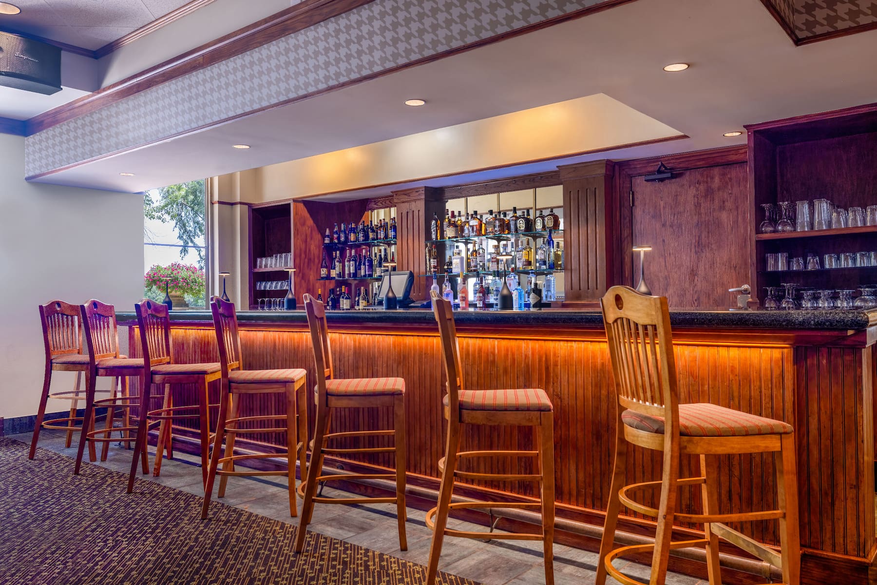 Bar at Cypress Bend Resort, a Wyndham Hotel in Many, Louisiana