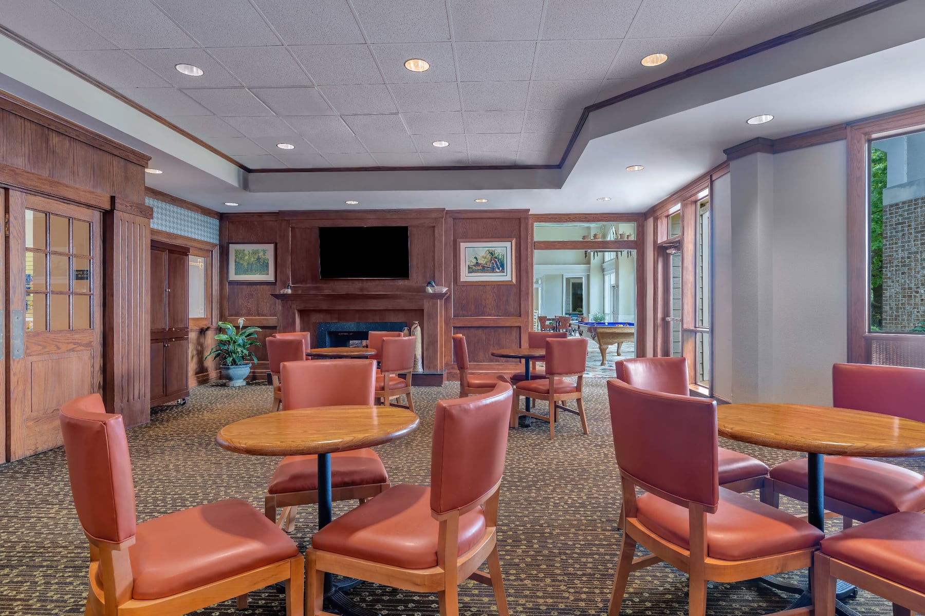 Bar at Cypress Bend Resort, a Wyndham Hotel in Many, Louisiana