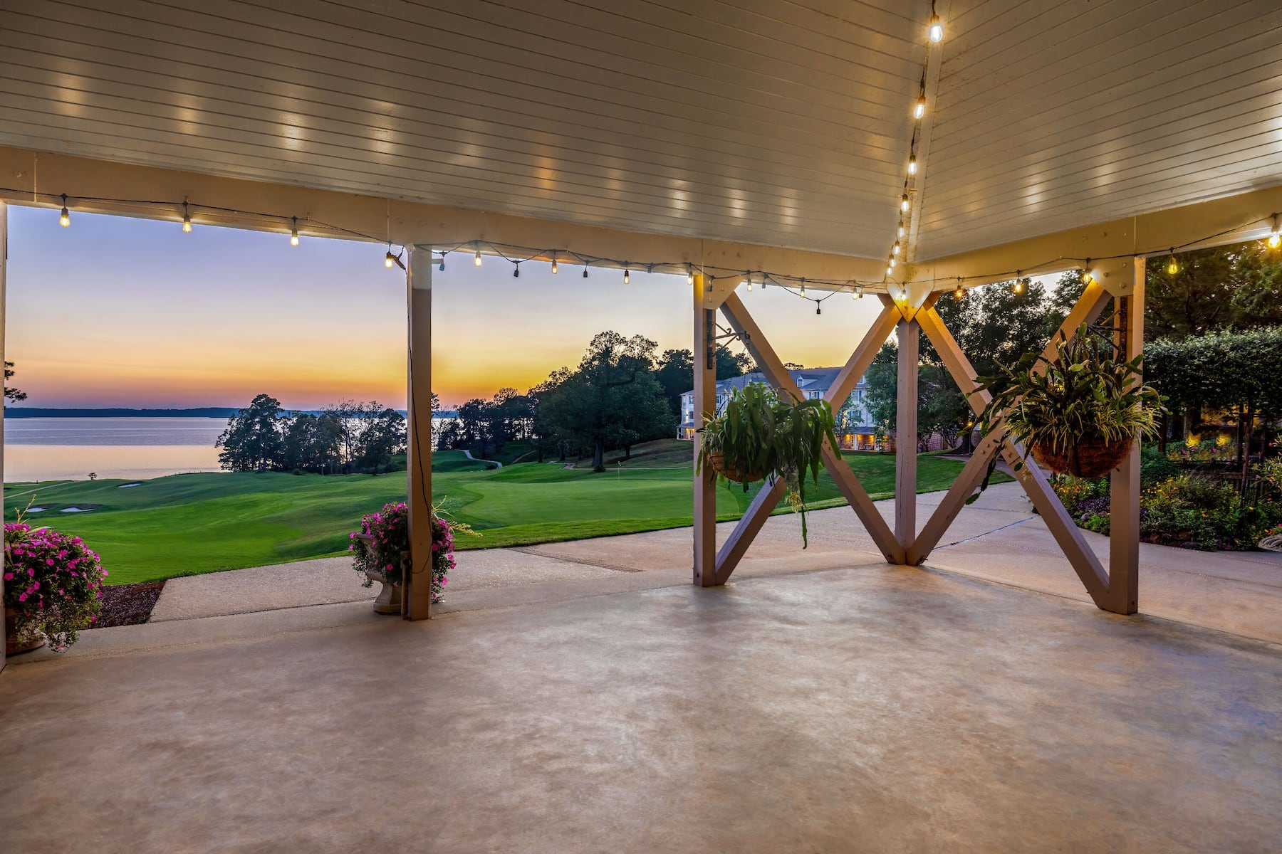 Gazebo at Cypress Bend Resort, a Wyndham Hotel in Many, Louisiana