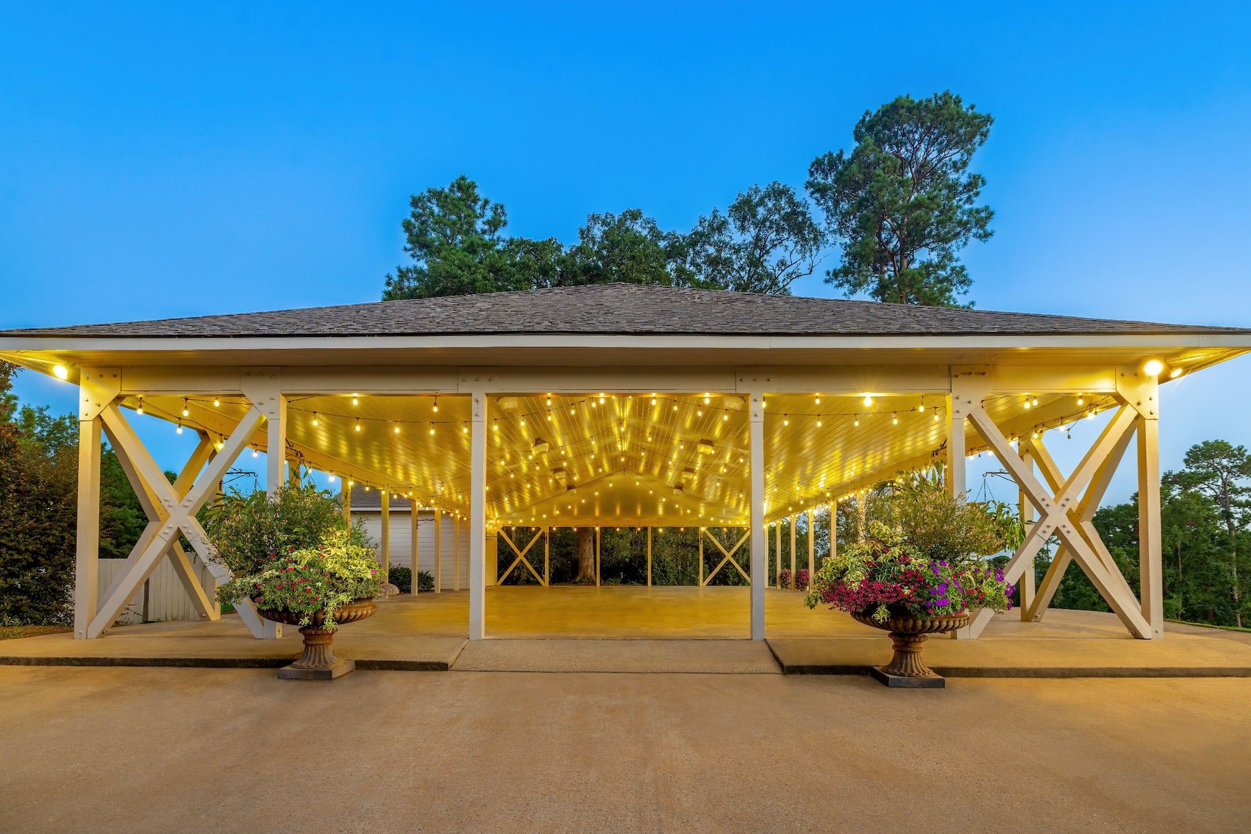 Gazebo at Cypress Bend Resort, a Wyndham Hotel in Many, Louisiana