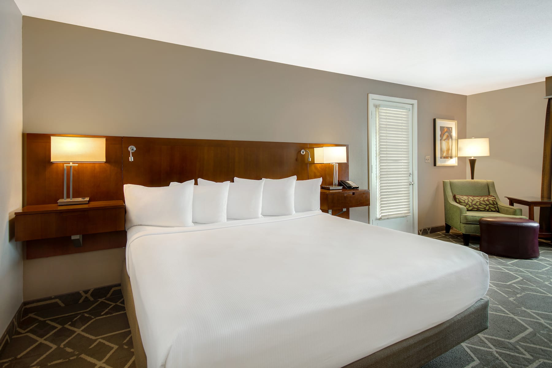 Guest room at the Cypress Bend Resort, a Wyndham Hotel in Many, Louisiana