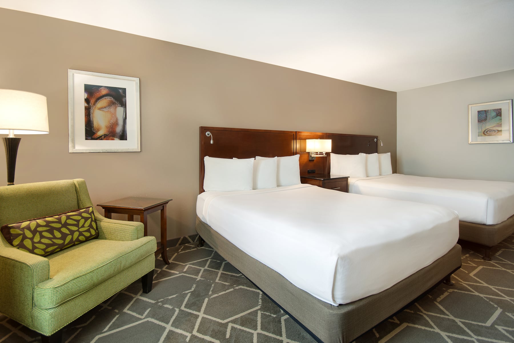 Guest room at the Cypress Bend Resort, a Wyndham Hotel in Many, Louisiana