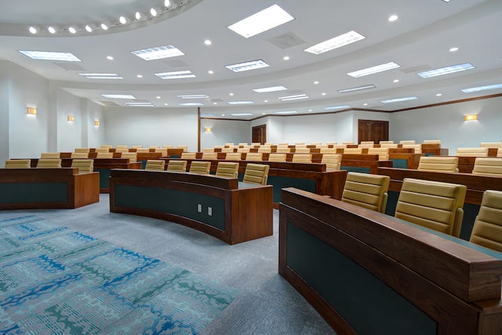 Meeting room at Cypress Bend Resort, a Wyndham Hotel in Many, Louisiana
