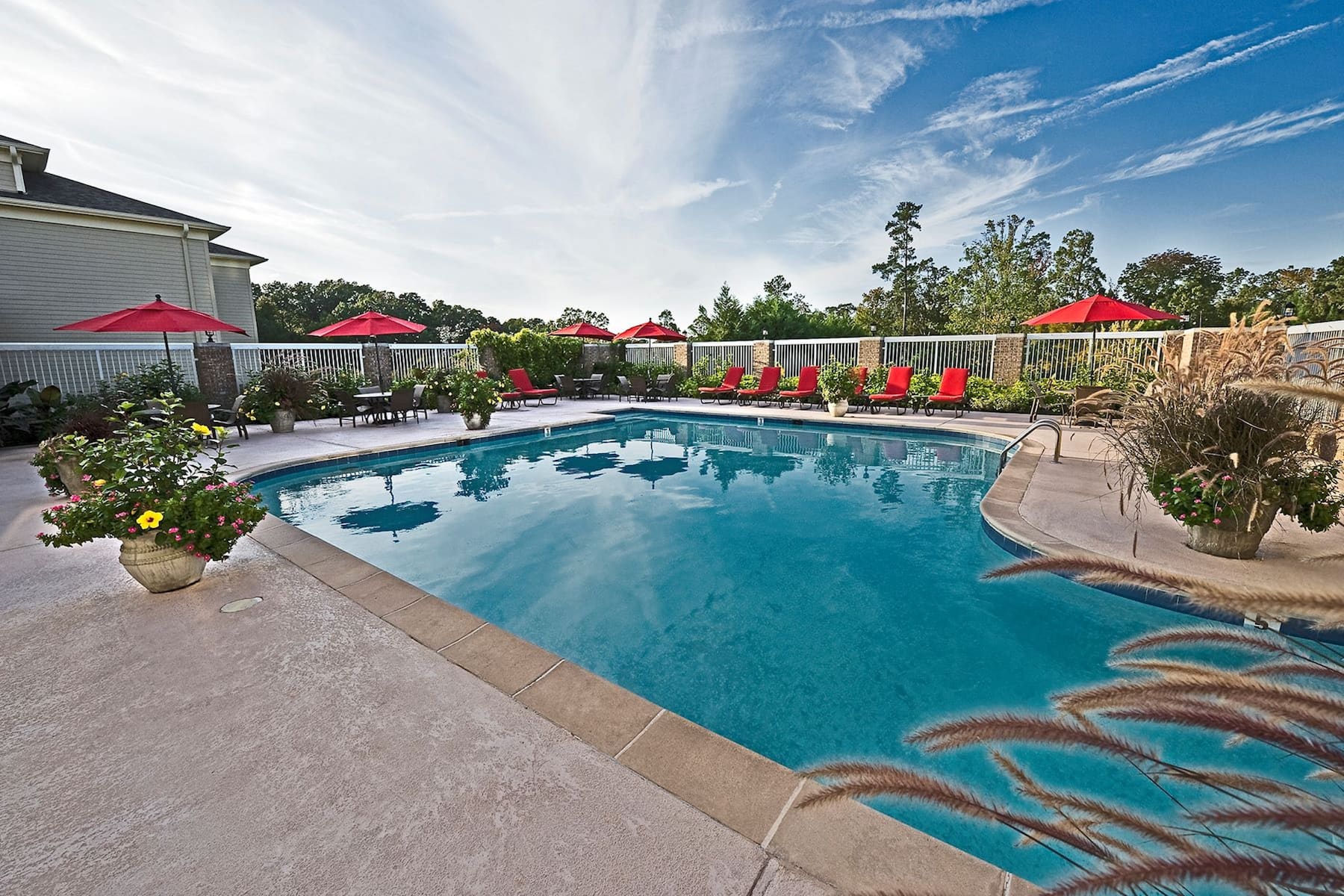 Pool at the Cypress Bend Resort, a Wyndham Hotel in Many, Louisiana
