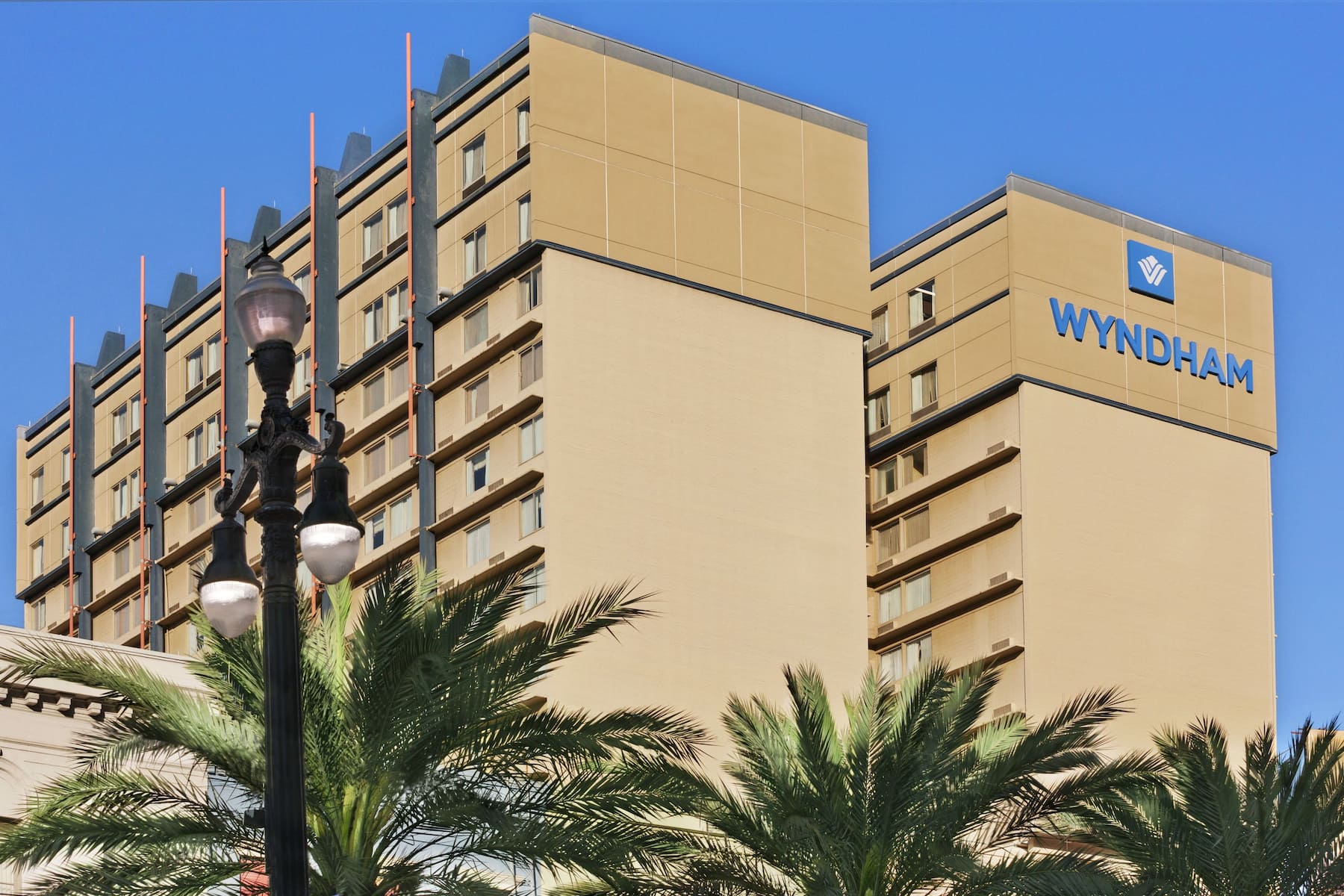 Exterior of Wyndham New Orleans - French Quarter hotel in New Orleans, Louisiana