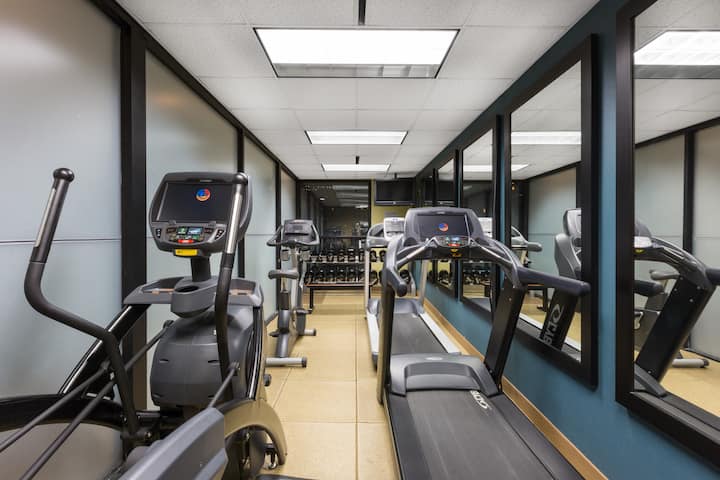 Fitness room at Wyndham New Orleans - French Quarter in New Orleans, Louisiana
