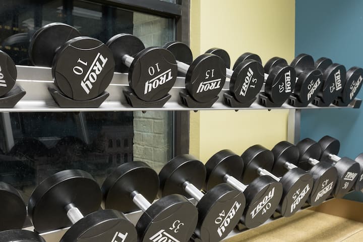 Fitness room at Wyndham New Orleans - French Quarter in New Orleans, Louisiana