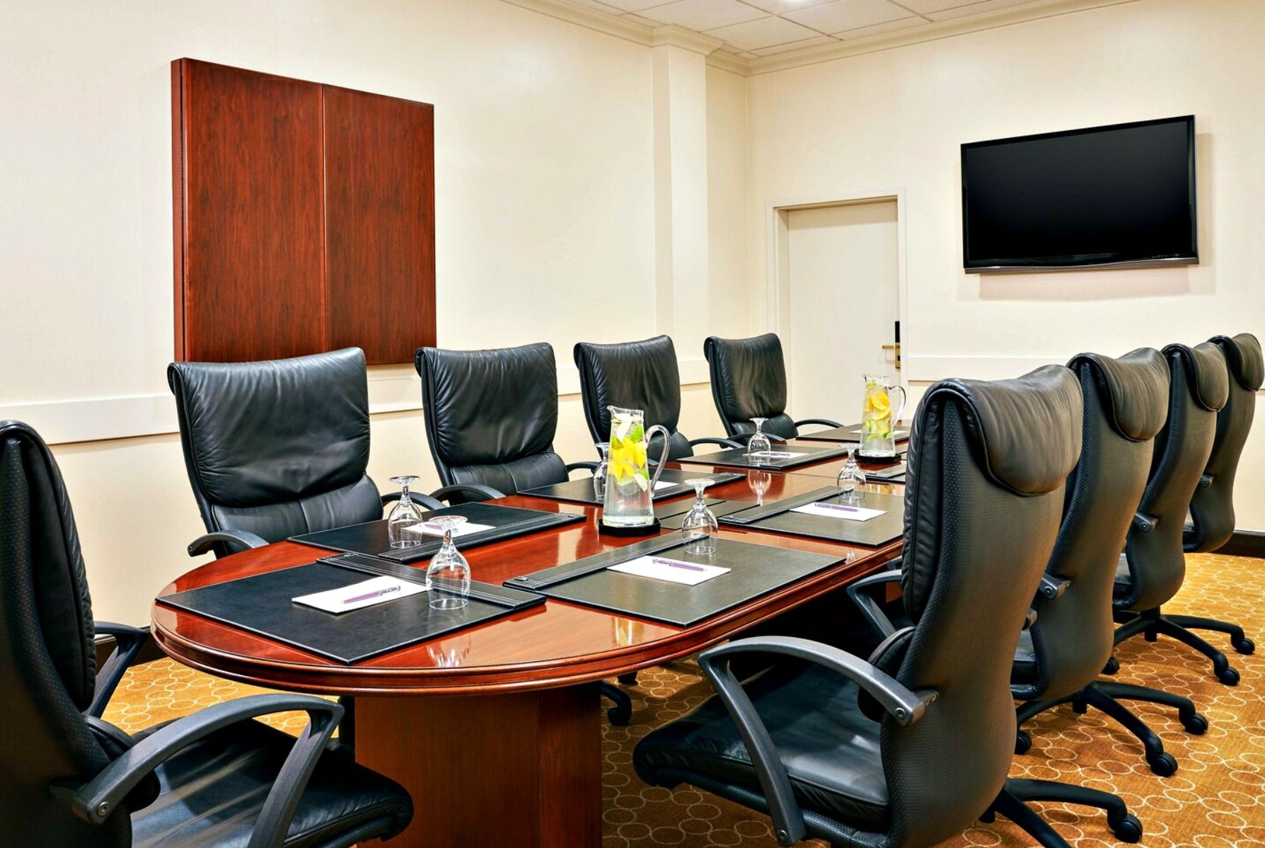 Conference room at Wyndham College Park North / Washington DC Area in Beltsville, Maryland