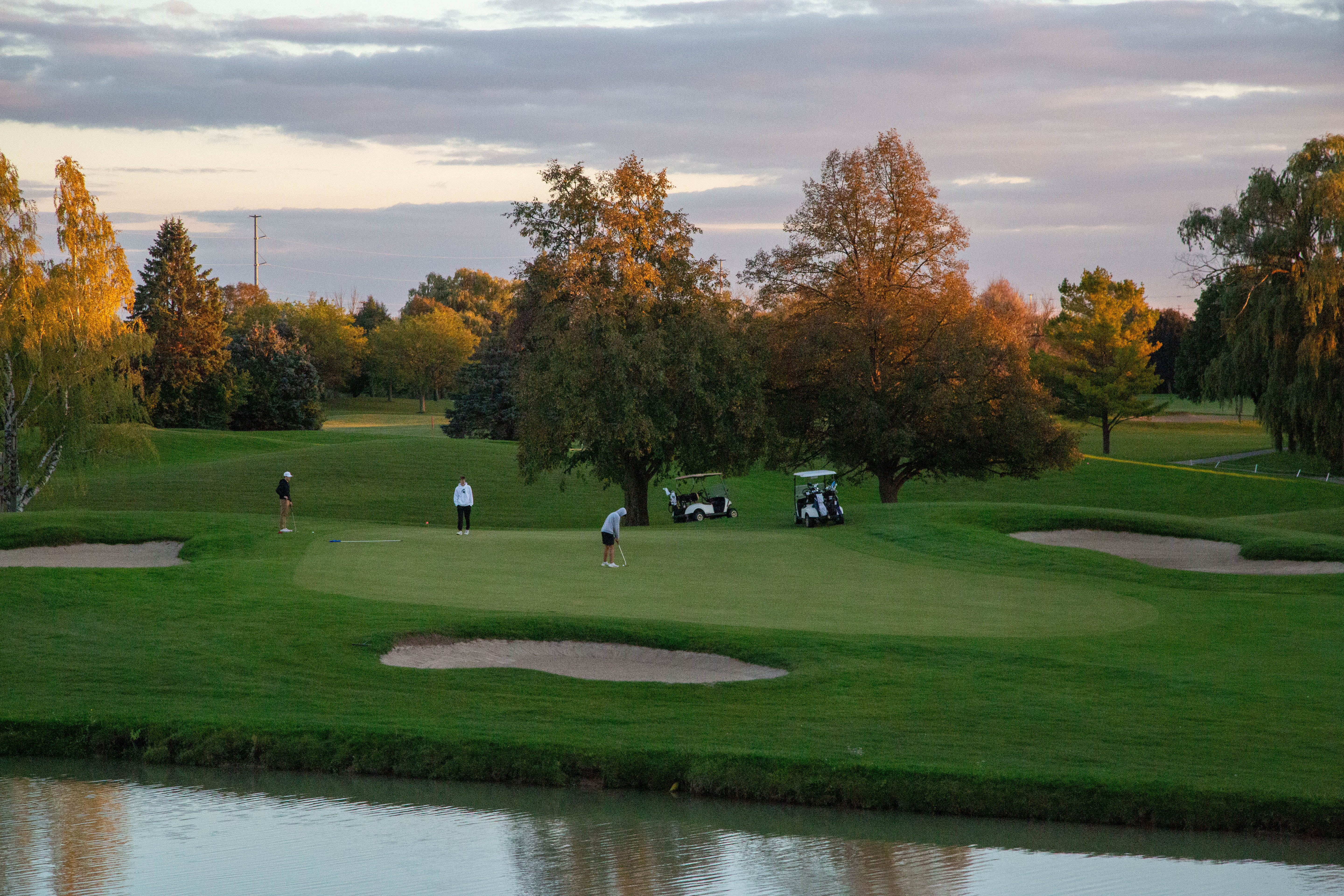 Golf course at Bay Valley Resort in Bay City, Michigan