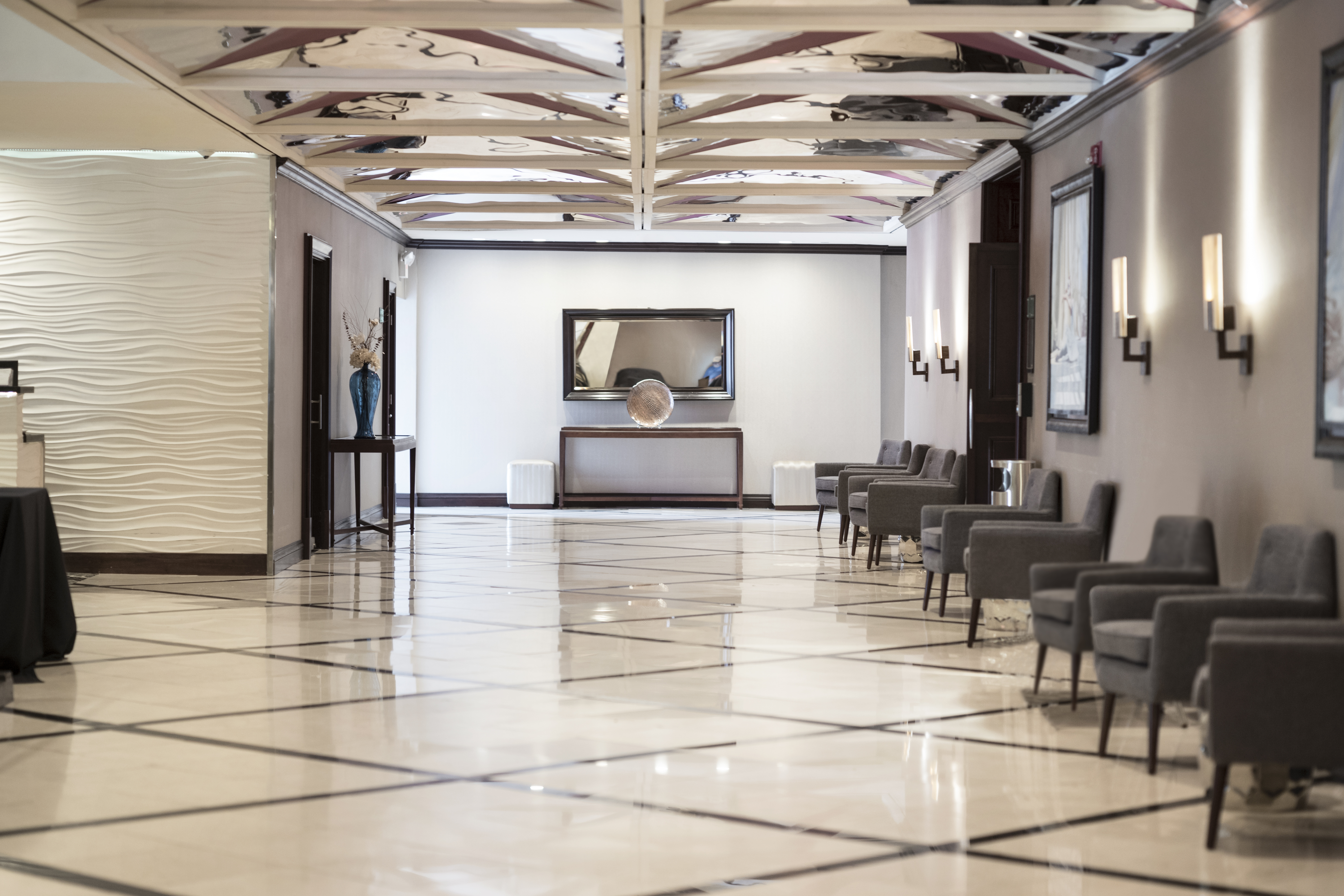 Meeting room at Fort Pontchartrain Detroit, a Wyndham Hotel in Detroit, Michigan