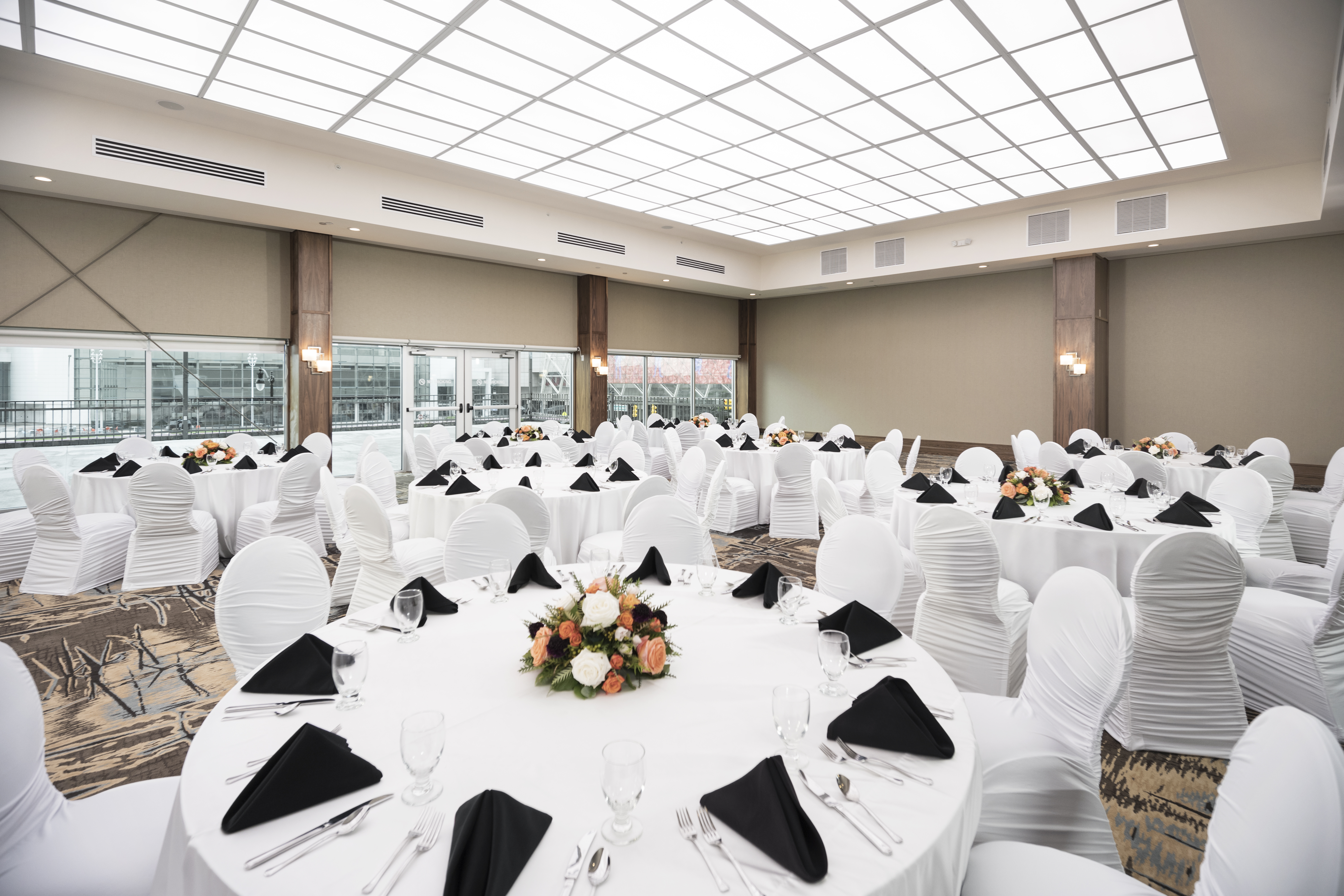 Meeting room at Fort Pontchartrain Detroit, a Wyndham Hotel in Detroit, Michigan