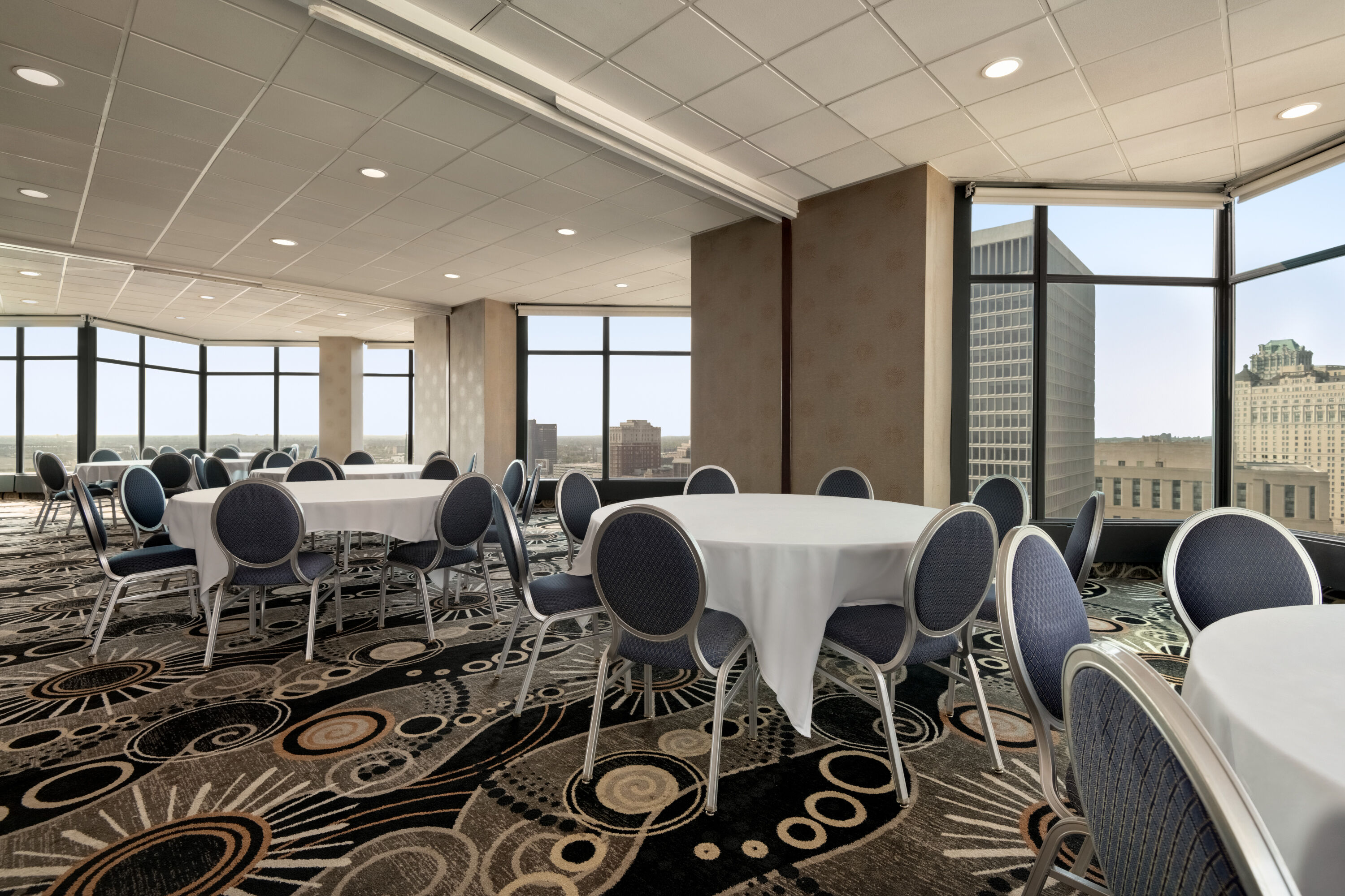 Meeting room at Fort Pontchartrain Detroit, a Wyndham Hotel in Detroit, Michigan