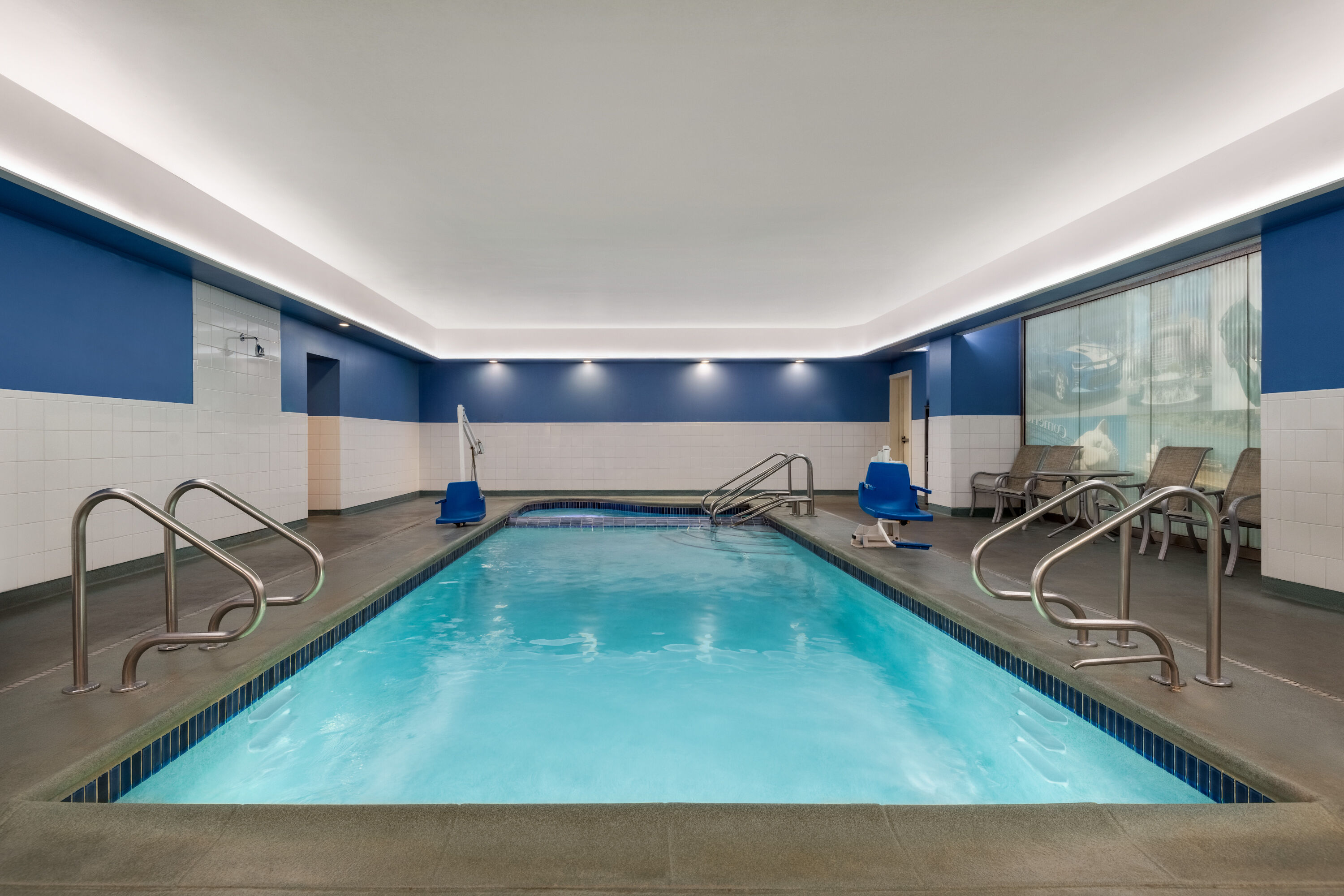 Pool at the Fort Pontchartrain Detroit, a Wyndham Hotel in Detroit, Michigan