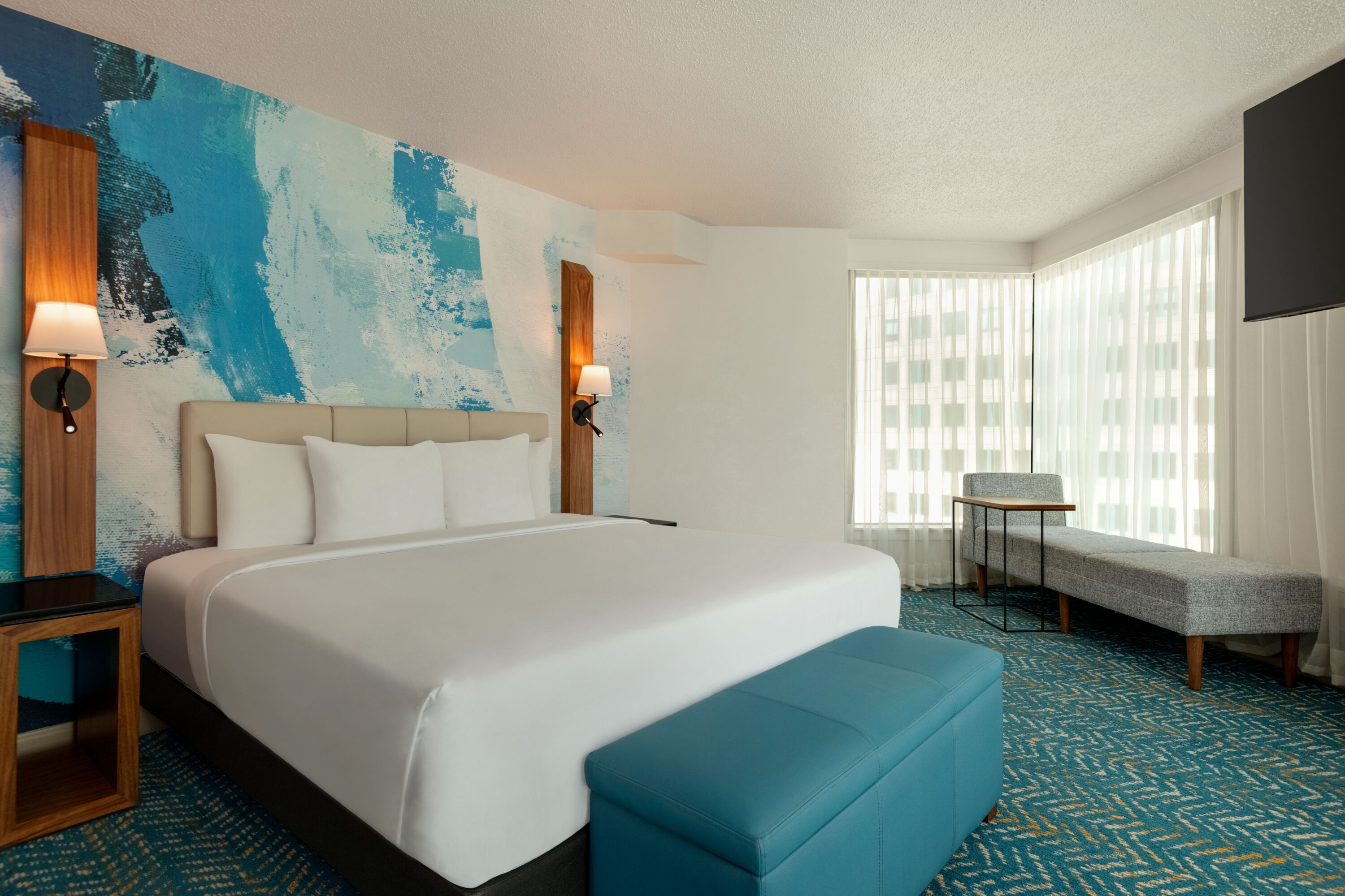 Fort Pontchartrain Detroit, a Wyndham Hotel suite in Detroit, Michigan