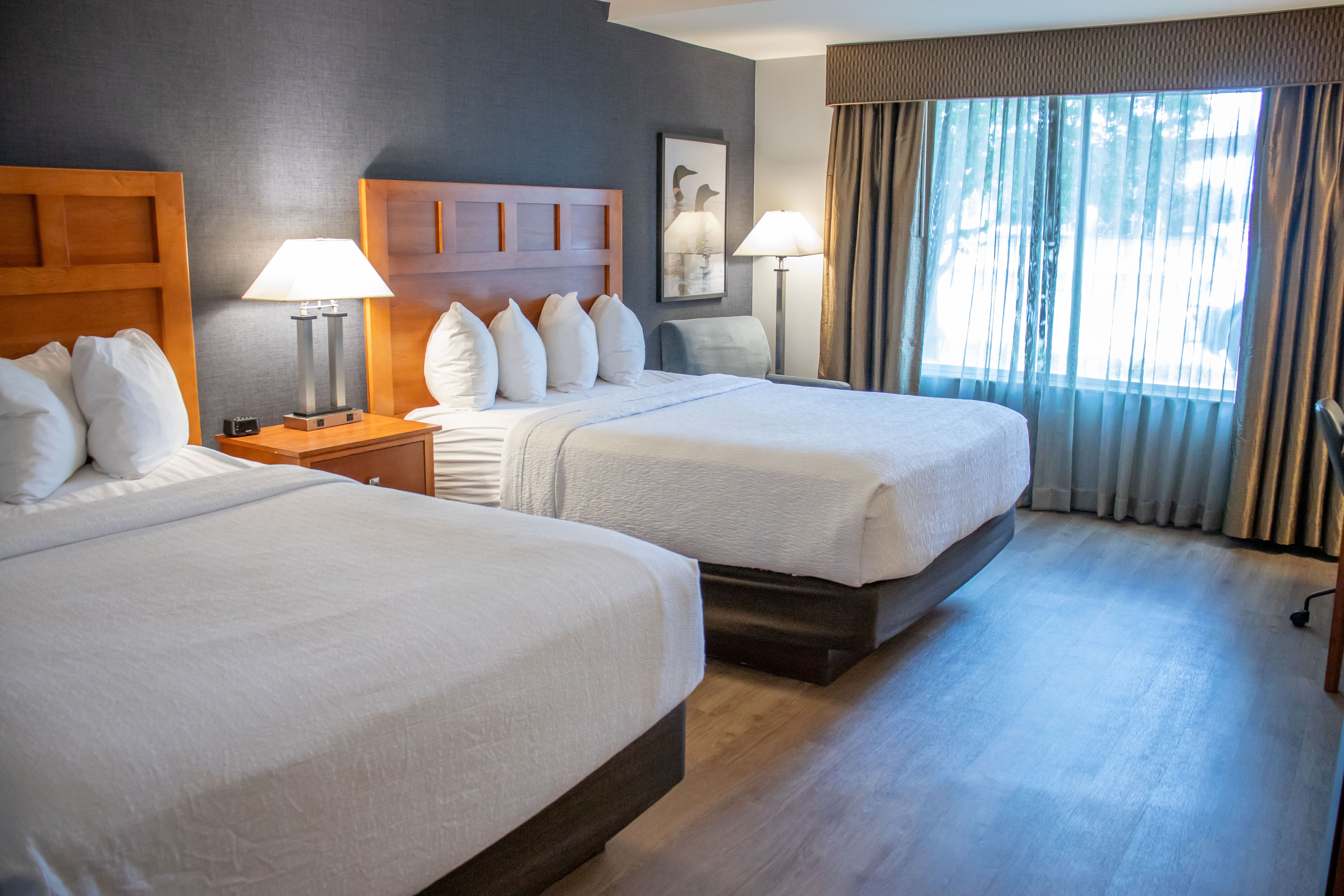 Guest room at the Wyndham Bloomington - Mall of America in Bloomington, Minnesota