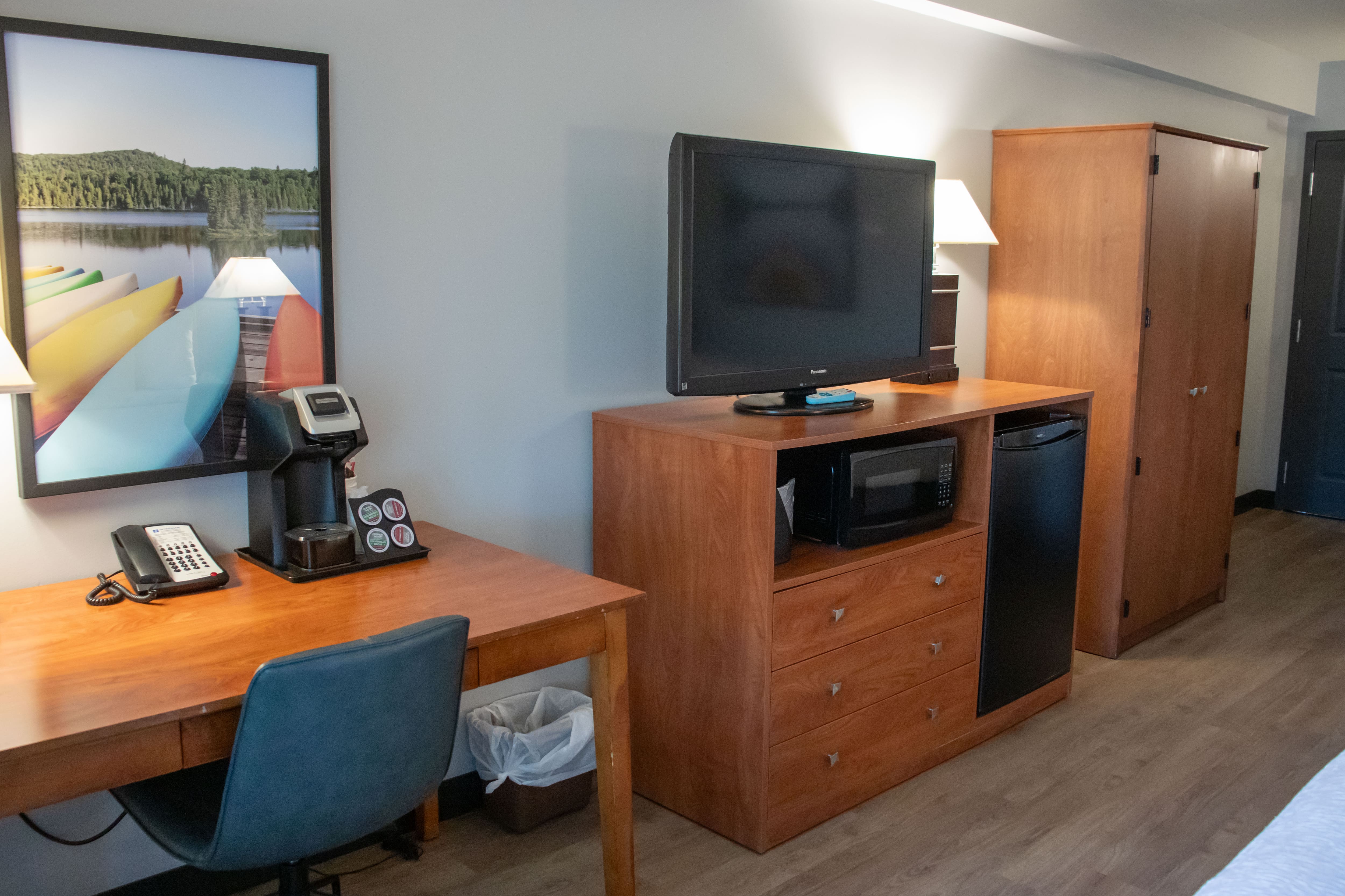 Guest room at the Wyndham Bloomington - Mall of America in Bloomington, Minnesota