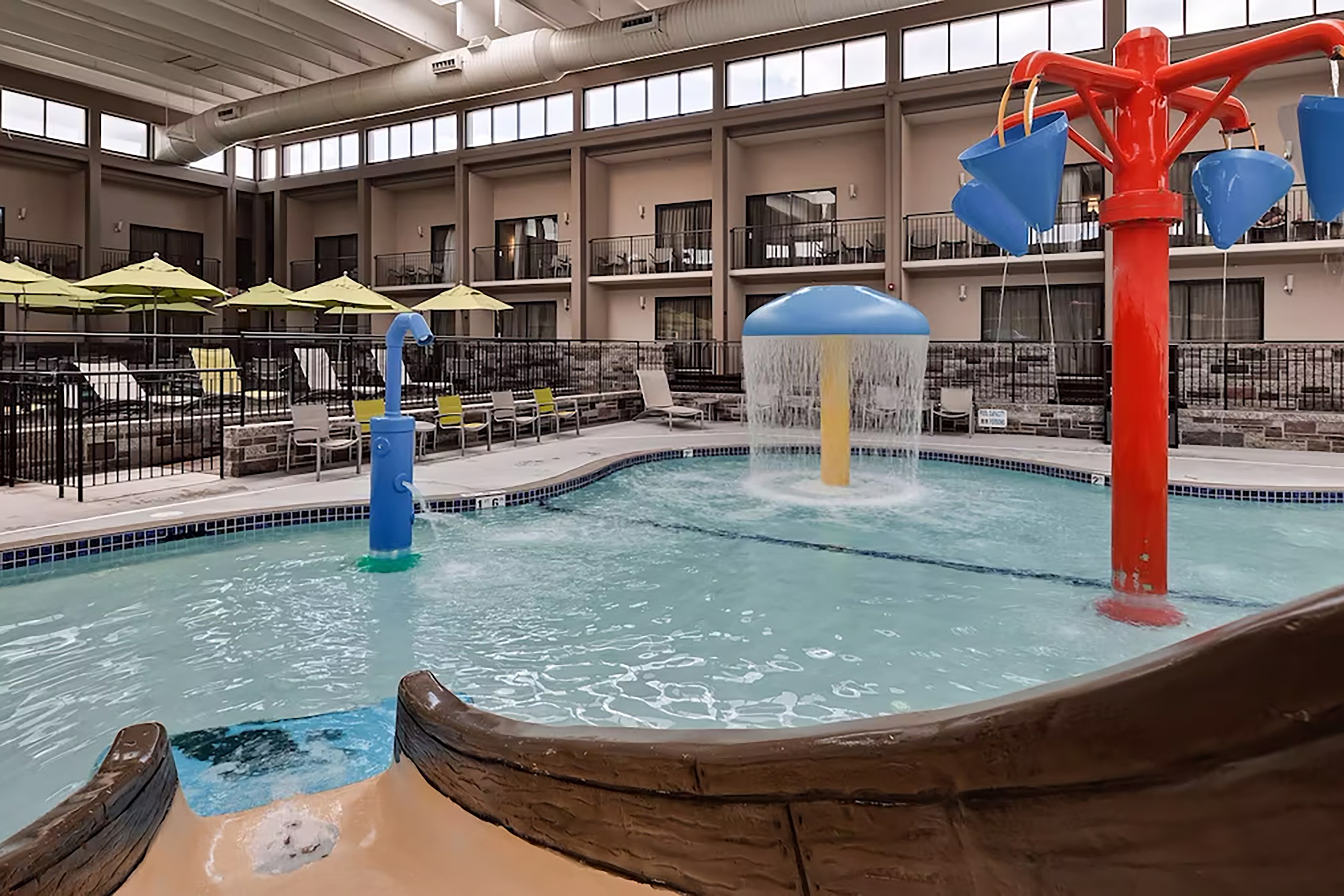 Indoor pool at the Wyndham Bloomington - Mall of America in Bloomington, Minnesota