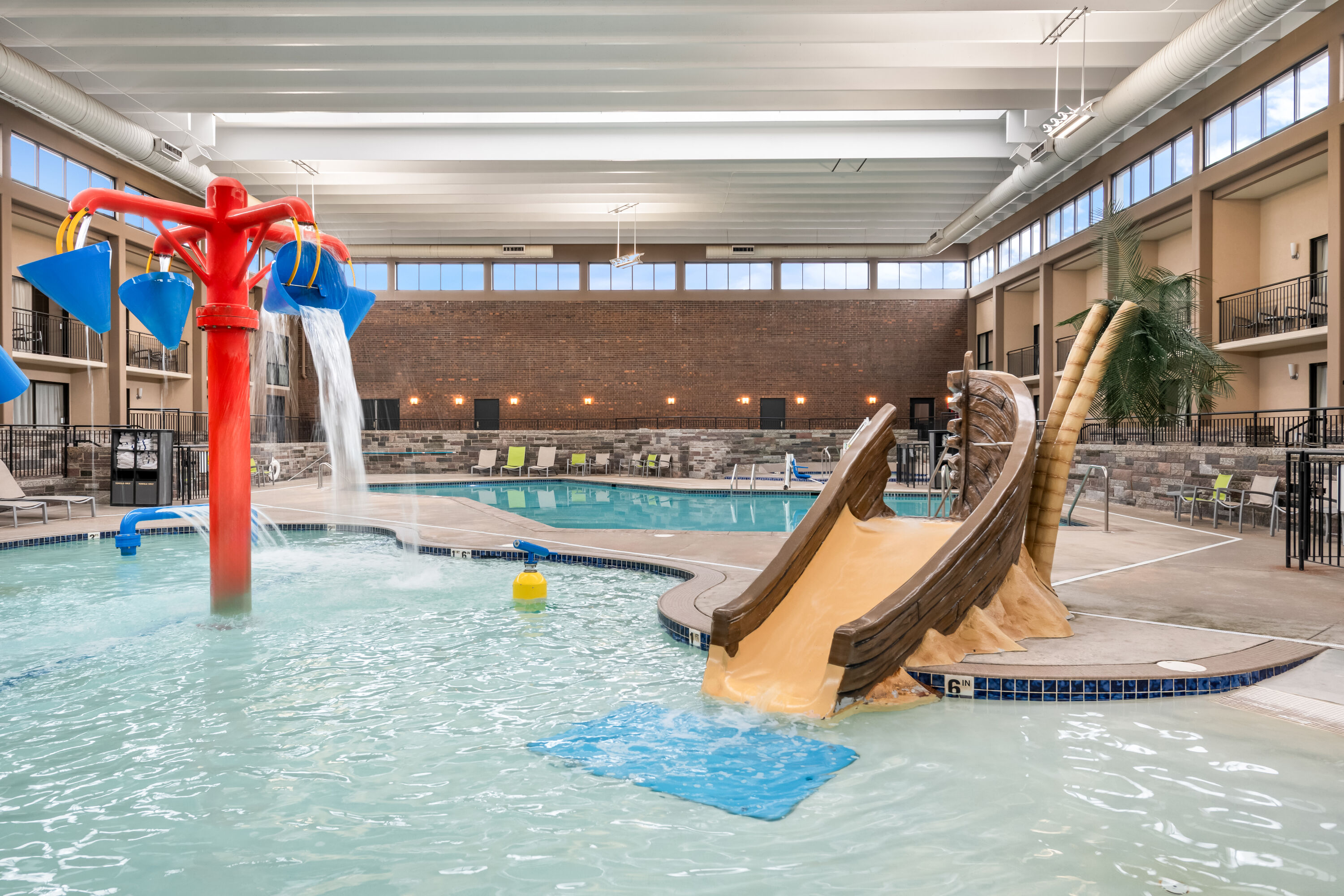 Indoor pool at the Wyndham Bloomington - Mall of America in Bloomington, Minnesota