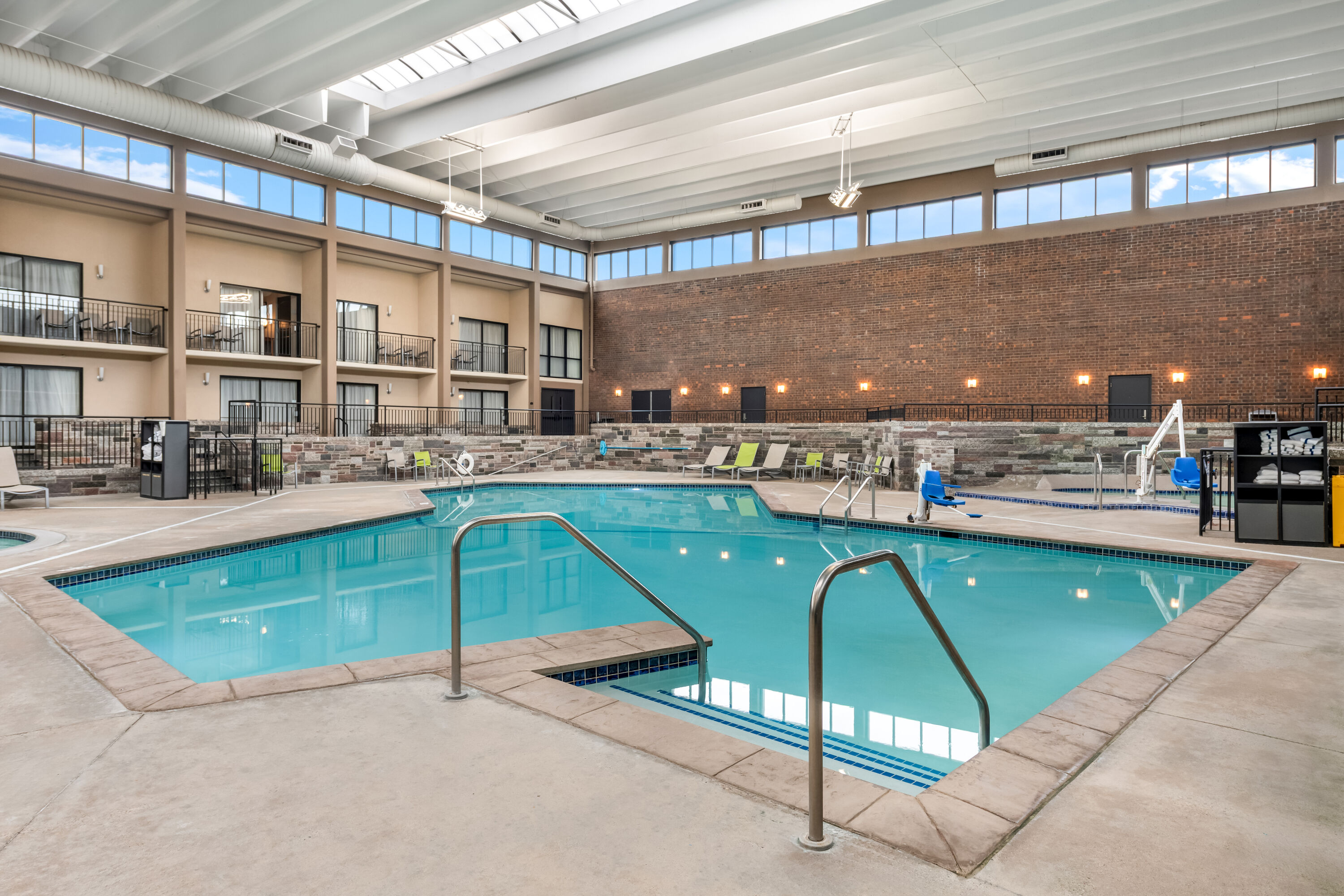 Indoor pool at the Wyndham Bloomington - Mall of America in Bloomington, Minnesota