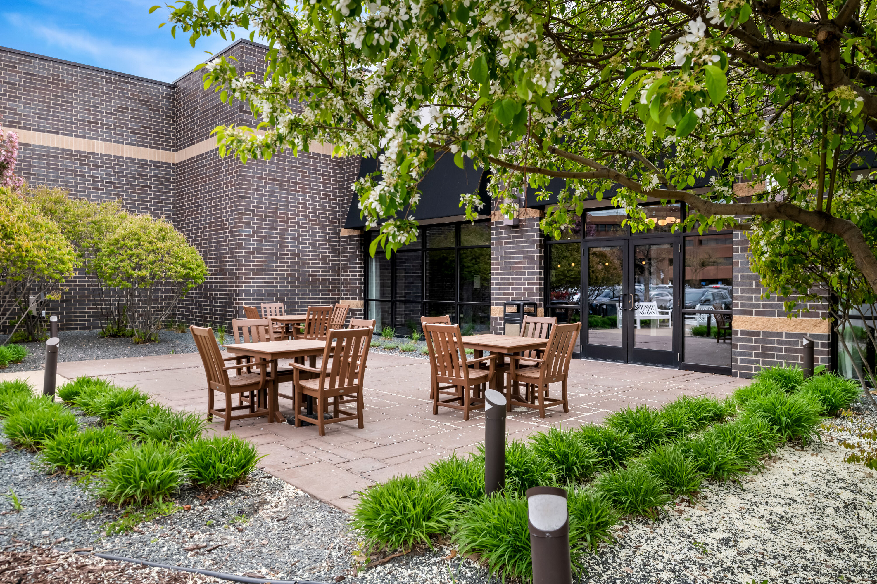 Guest room patio at the Wyndham Bloomington - Mall of America in Bloomington, Minnesota