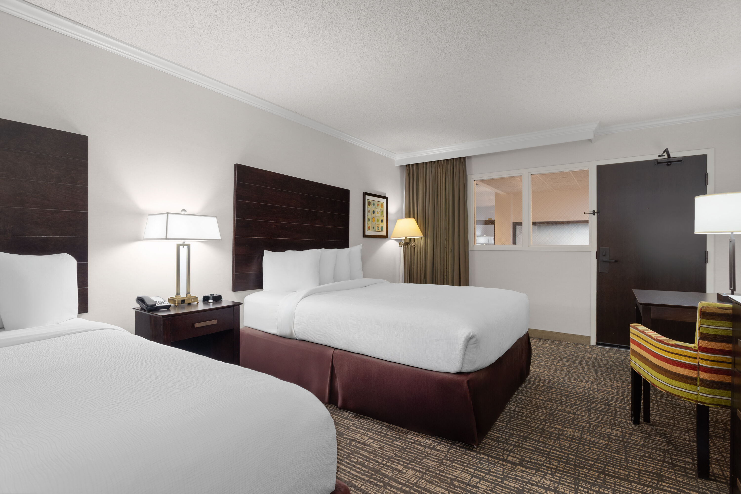 Guest room at the Wyndham Minneapolis South/Burnsville in Burnsville, Minnesota