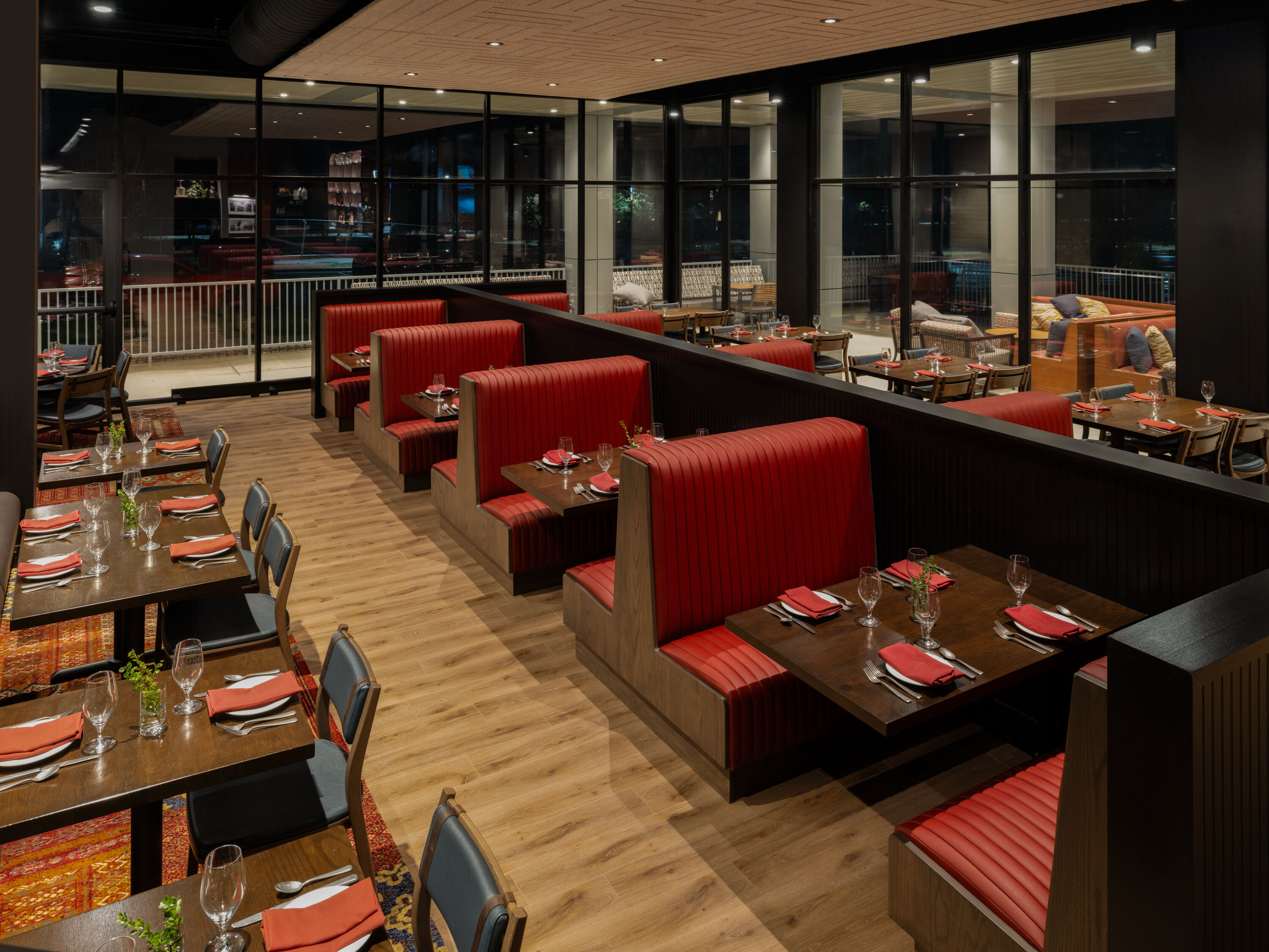 Origin Kansas City Riverfront, a Wyndham Hotel bar and grill in Kansas City, Missouri