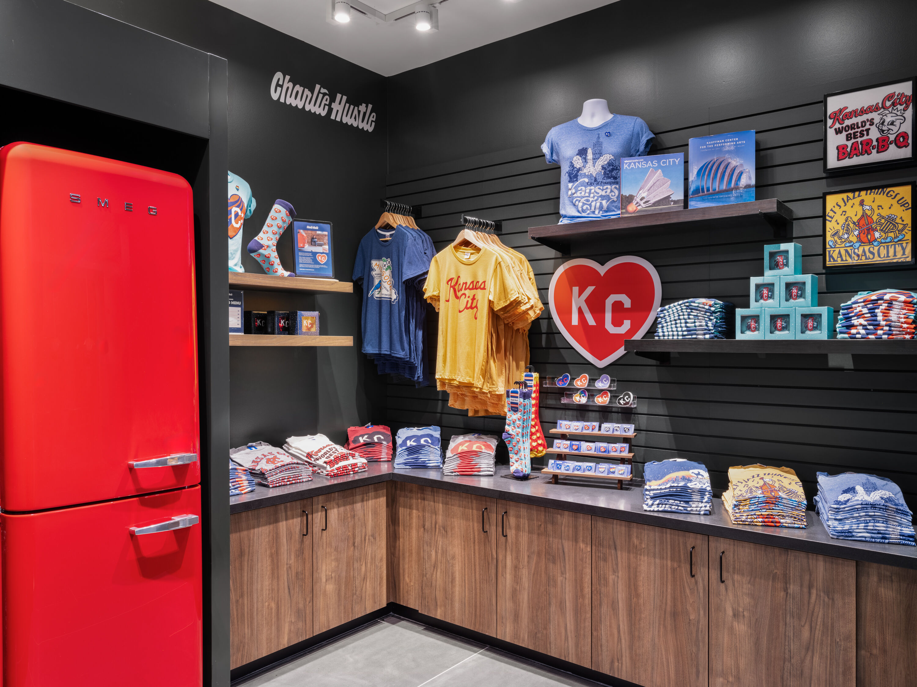 Gift shop at Origin Kansas City Riverfront, a Wyndham Hotel in Kansas City, Missouri