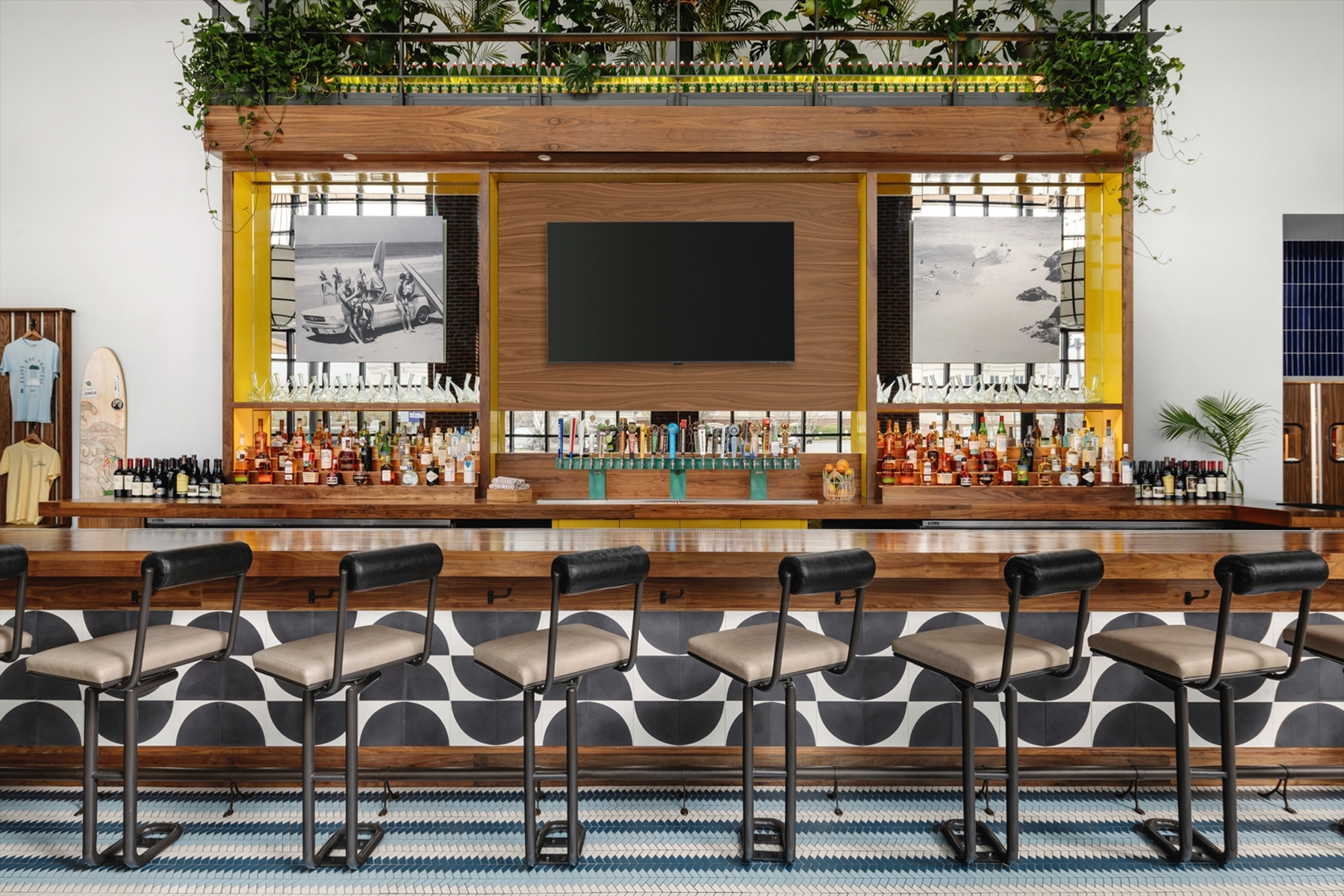 Bar at Hotel Tupelo, a Wyndham Hotel in Tupelo, Mississippi