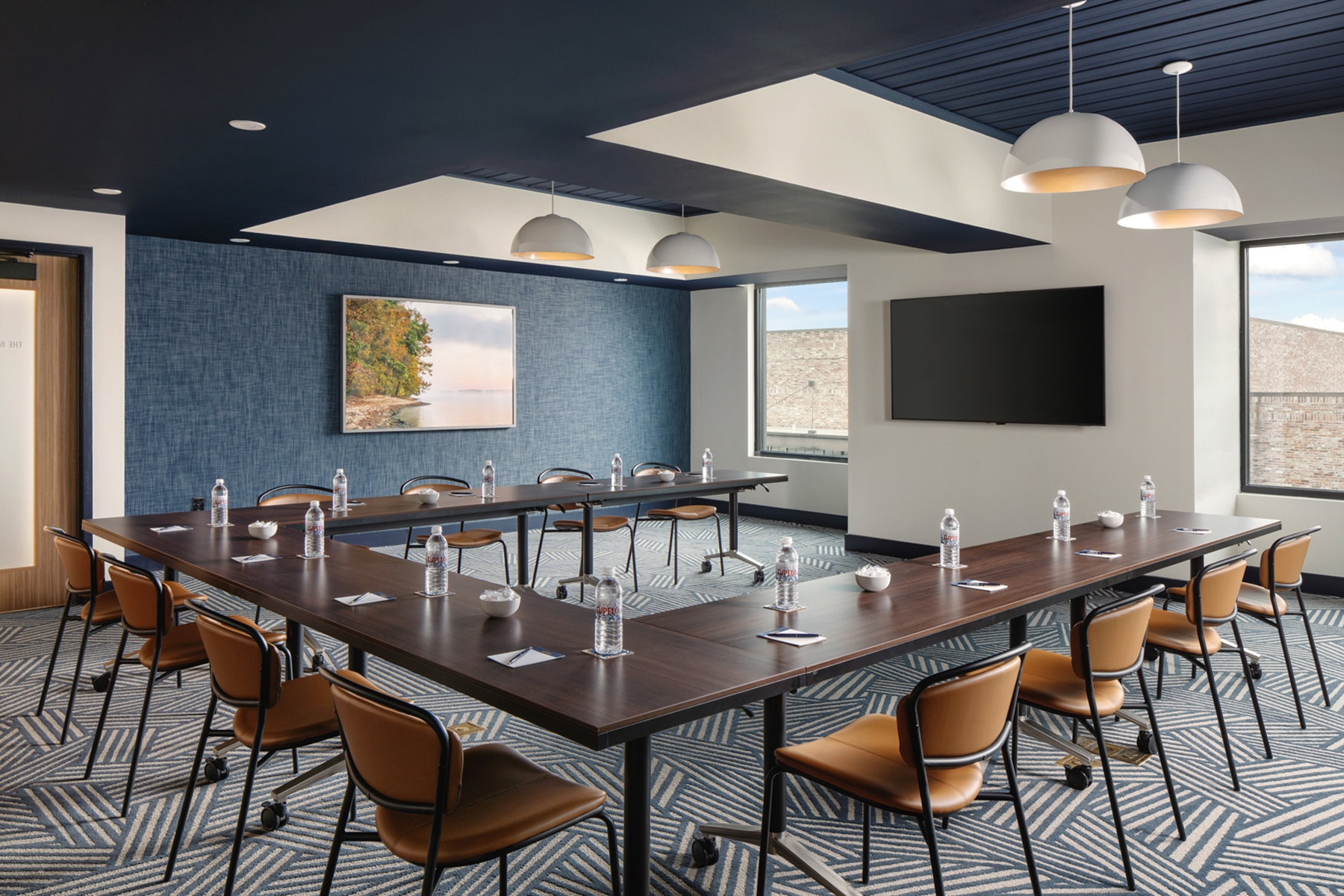 Meeting room at Hotel Tupelo, a Wyndham Hotel in Tupelo, Mississippi