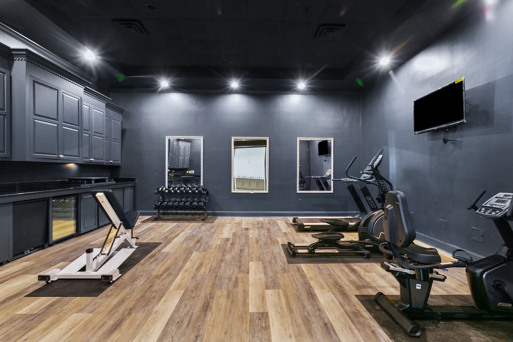 Fitness room at Mulberry, a Wyndham Hotel in Vicksburg, Mississippi