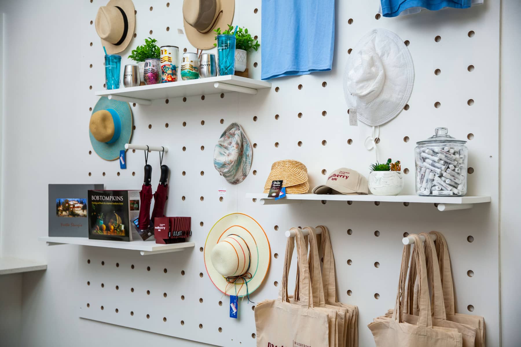 Gift shop at Mulberry, a Wyndham Hotel in Vicksburg, Mississippi