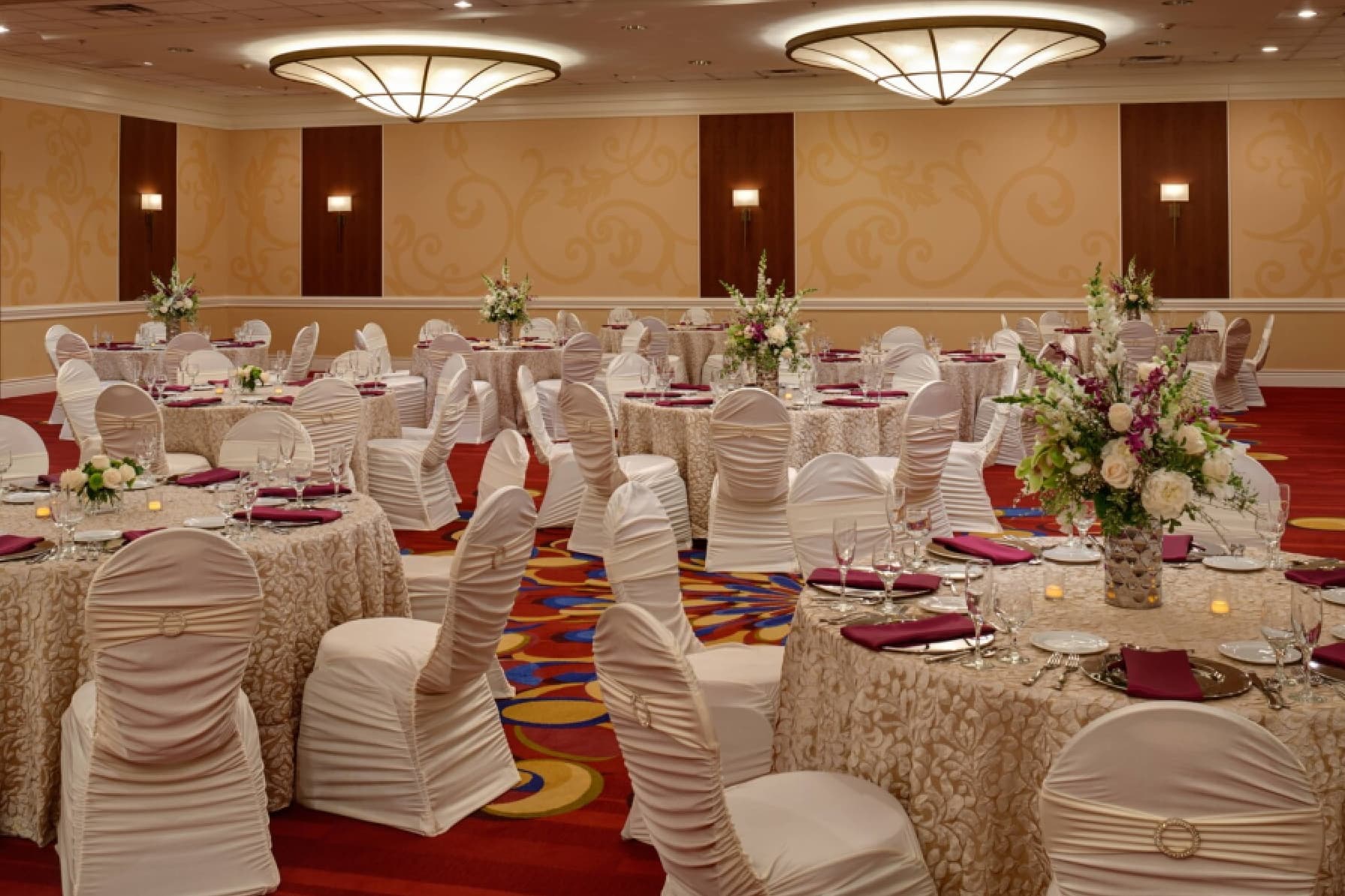 Wyndham Cleveland Airport ballroom in Cleveland, Ohio