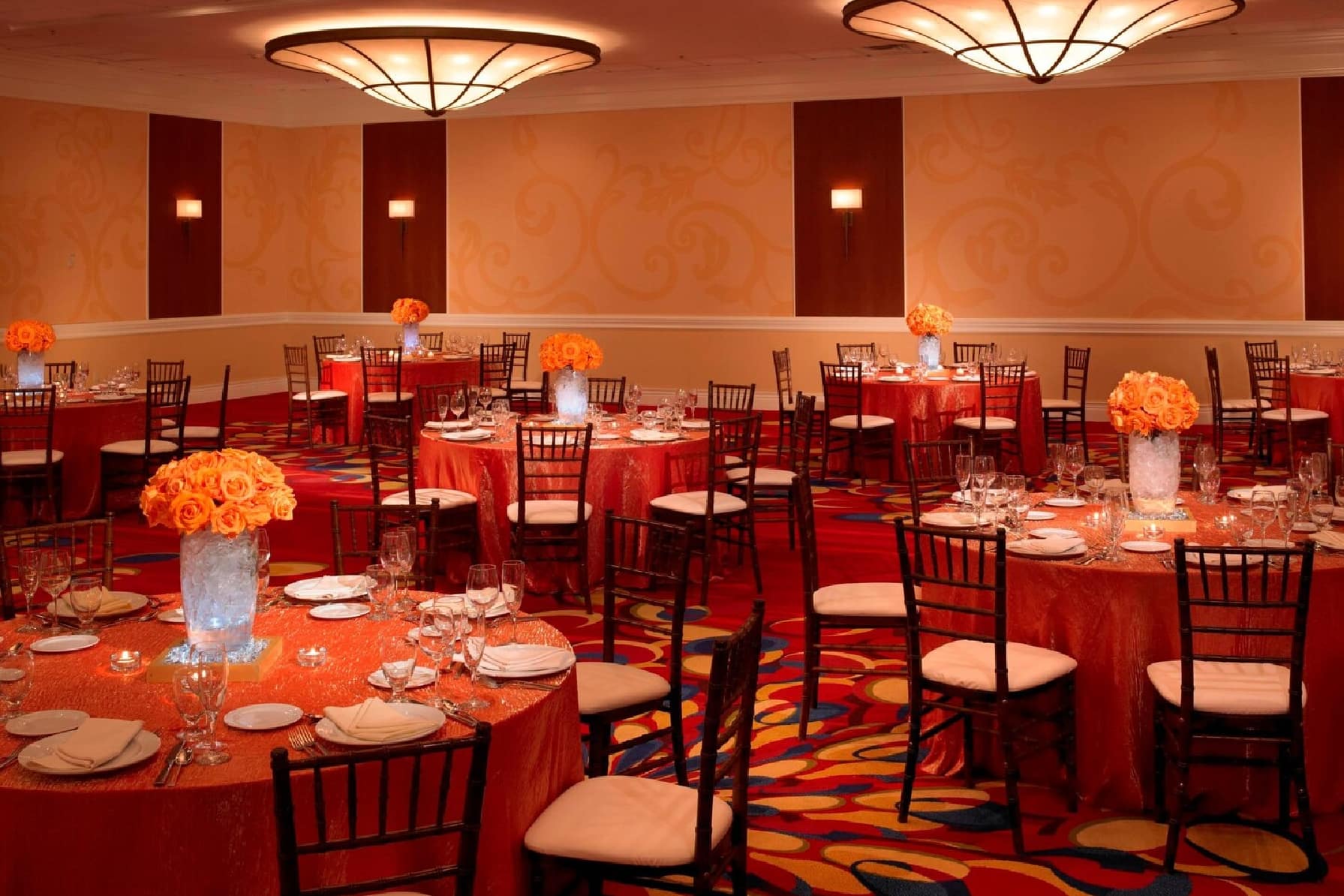 Wyndham Cleveland Airport ballroom in Cleveland, Ohio