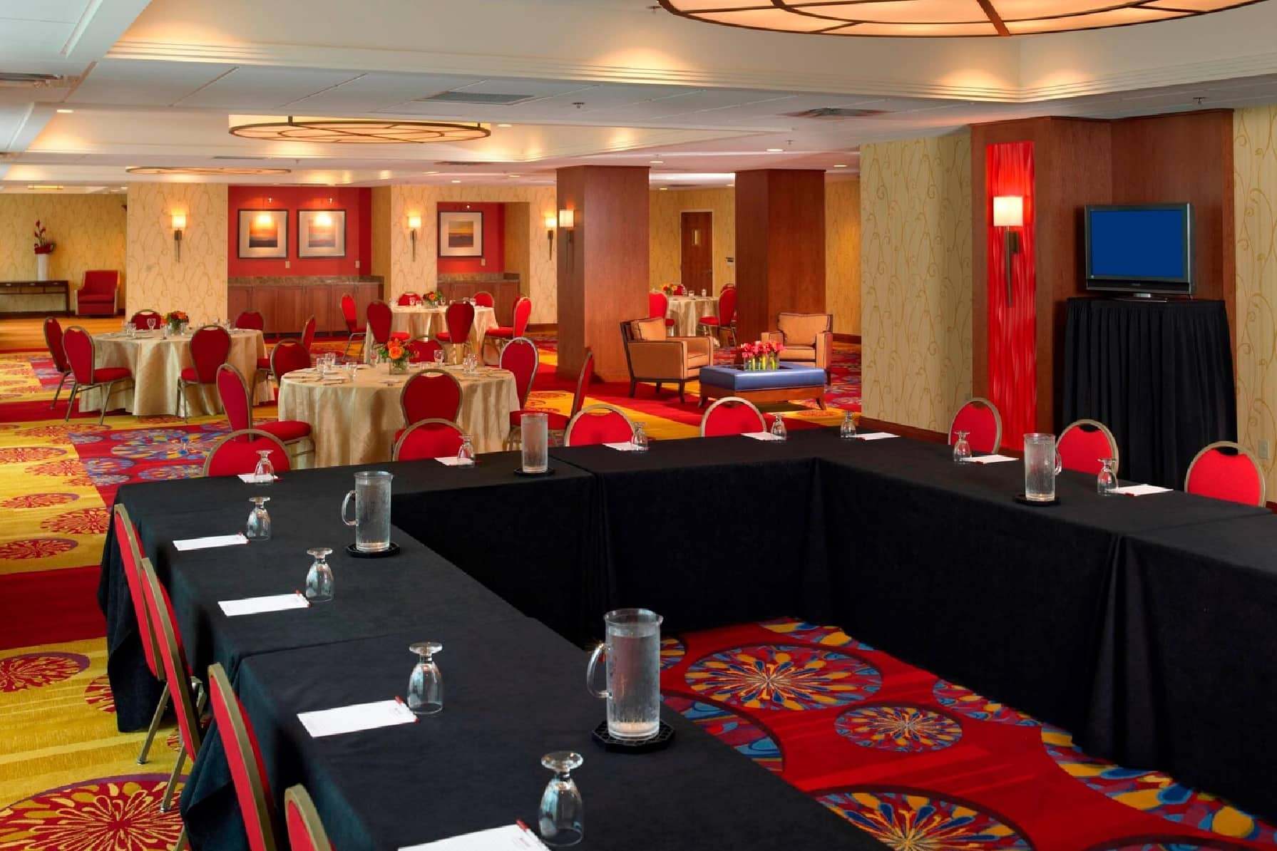 Meeting room at Wyndham Cleveland Airport in Cleveland, Ohio