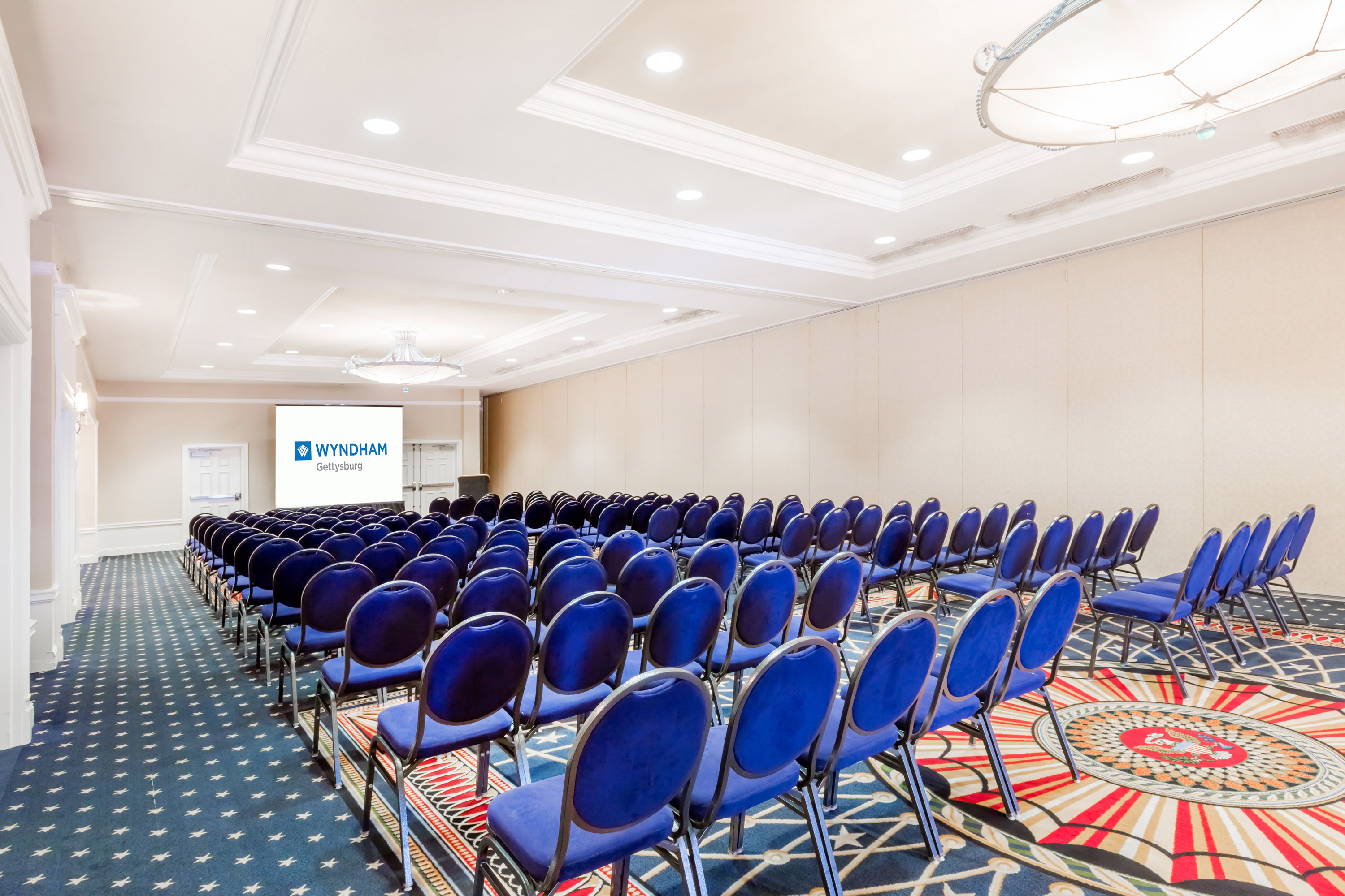Wyndham Gettysburg Hotel & Conference Center ballroom in Gettysburg, Pennsylvania