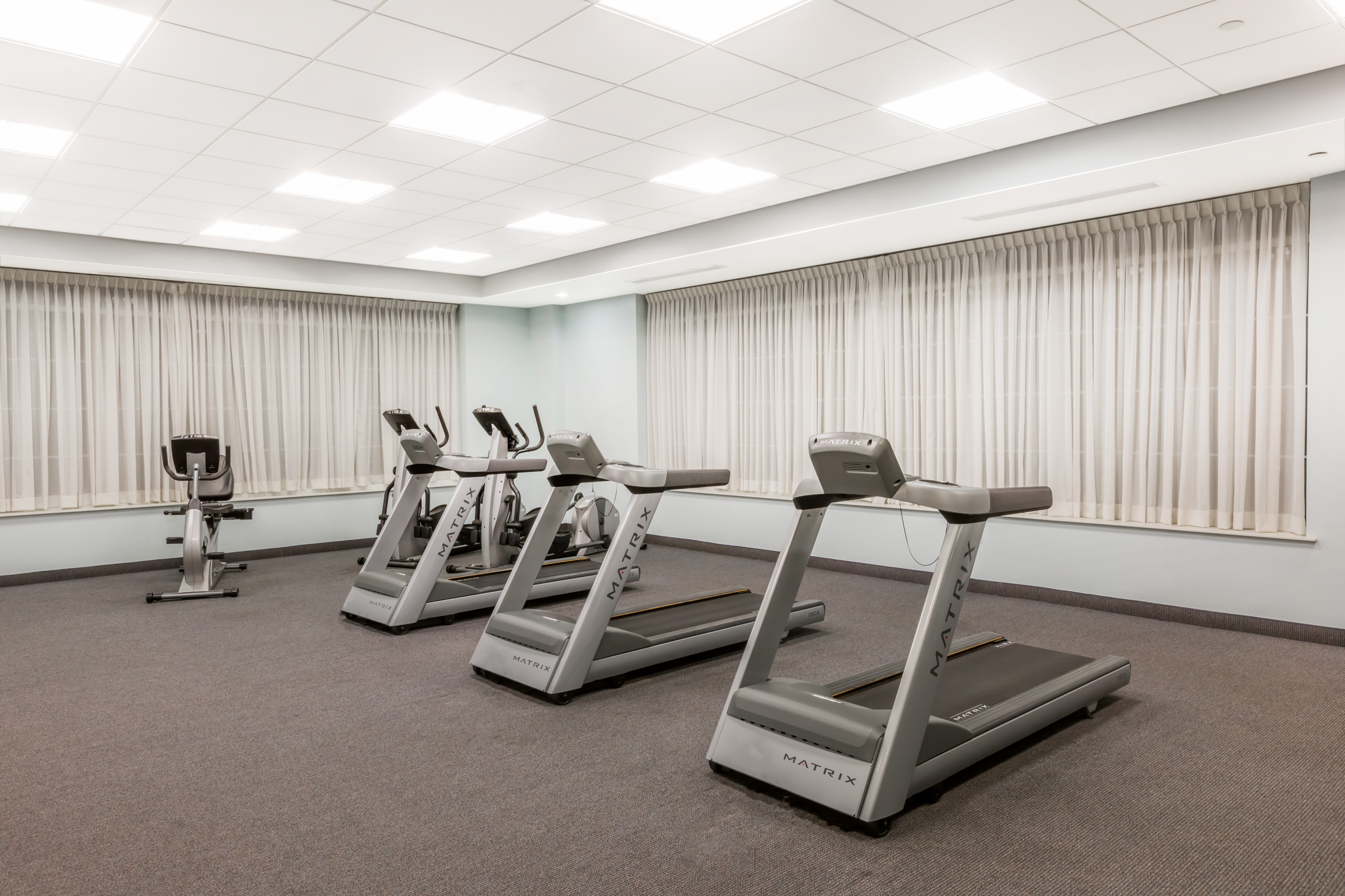 Fitness room at Wyndham Gettysburg Hotel & Conference Center in Gettysburg, Pennsylvania
