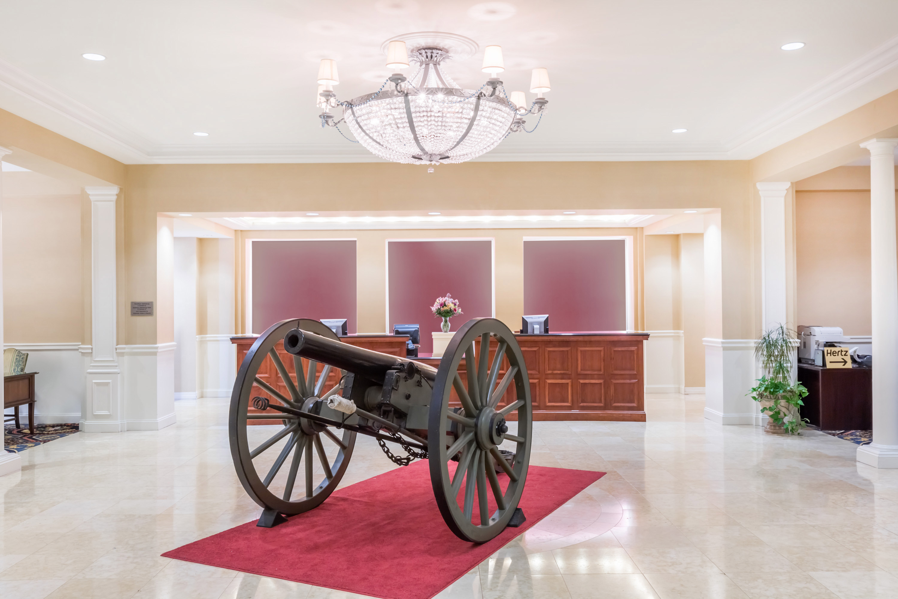 Wyndham Gettysburg Hotel & Conference Center reception in Gettysburg, Pennsylvania