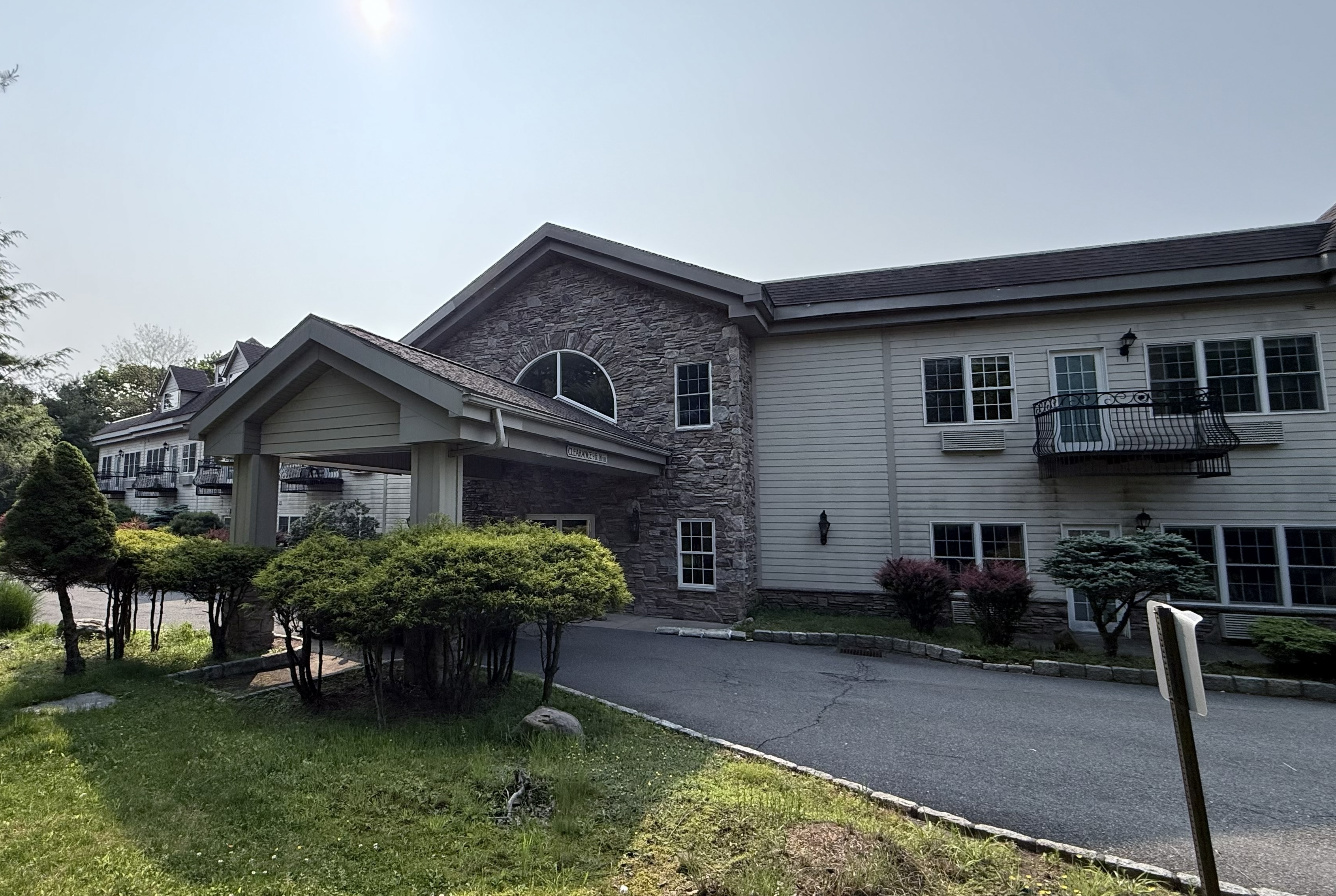 Exterior of The Willowbrook Village at Lake Harmony, a Wyndham Hotel hotel in Lake Harmony, Pennsylvania