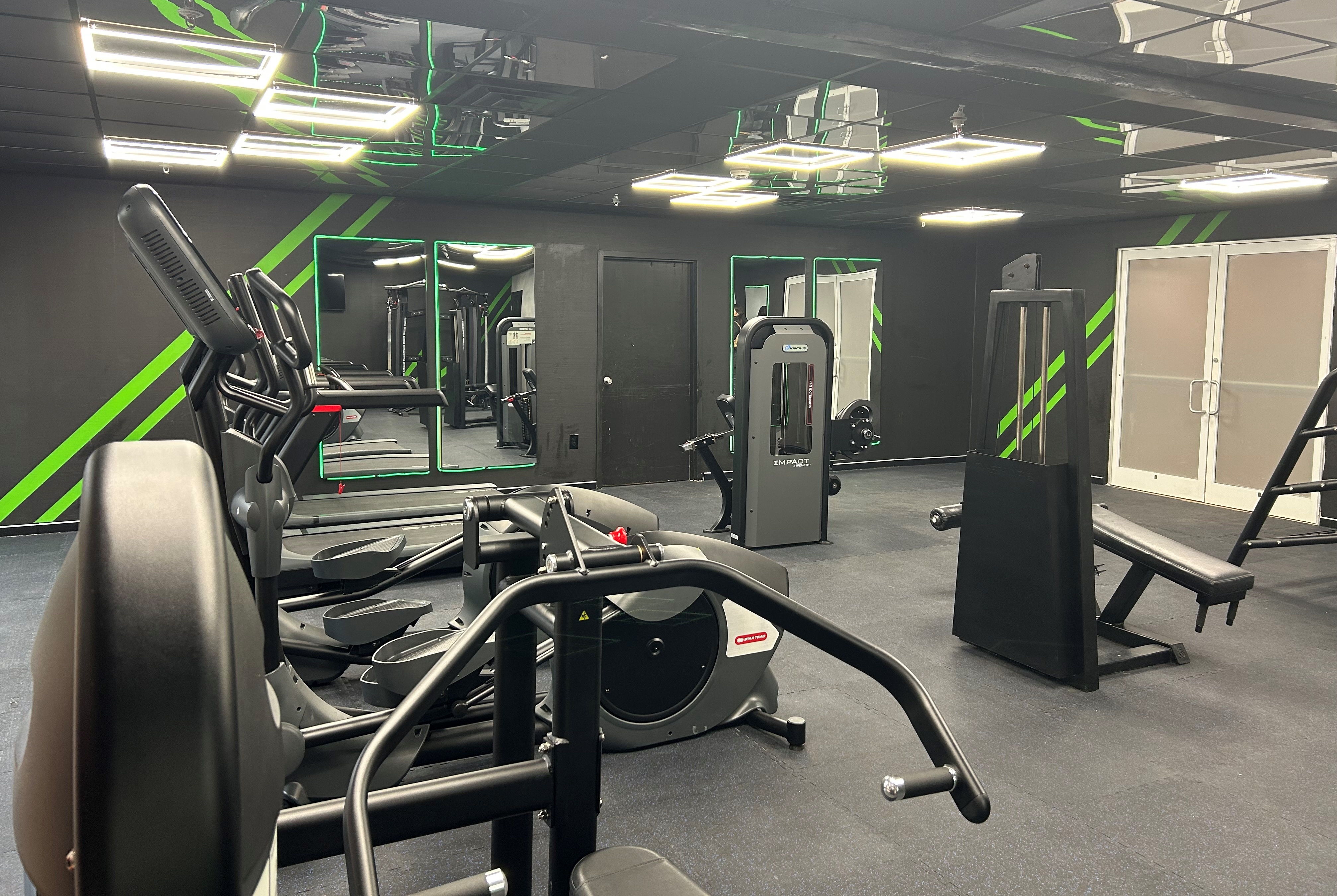 Fitness room at The Willowbrook Village at Lake Harmony, a Wyndham Hotel in Lake Harmony, Pennsylvania