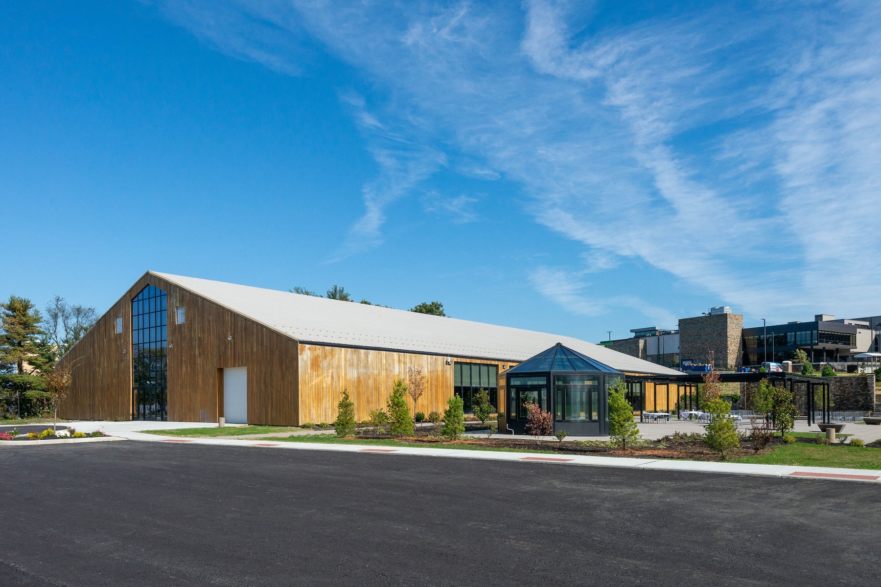 Exterior meeting facilities at Wyndham Lancaster Resort and Convention Center in Lancaster, Pennsylvania