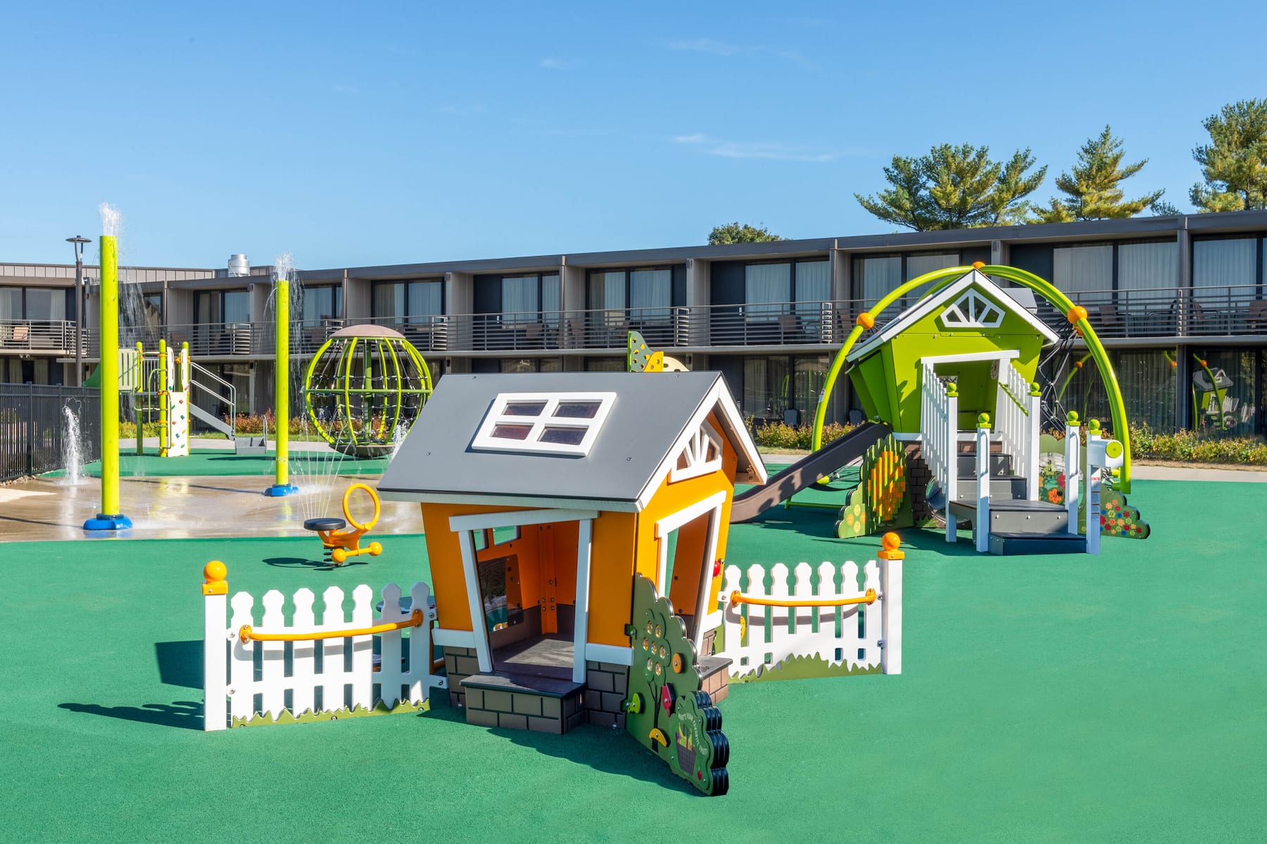 Family pool at the Wyndham Lancaster Resort and Convention Center in Lancaster, Pennsylvania