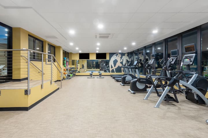 Fitness room at Wyndham Lancaster Resort and Convention Center in Lancaster, Pennsylvania