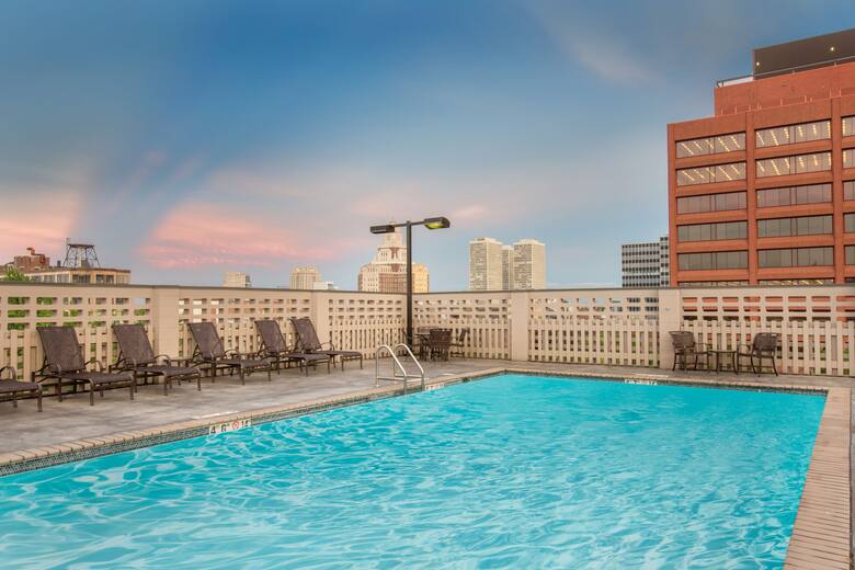 Pool at the Wyndham Philadelphia Historic District in Philadelphia, Pennsylvania