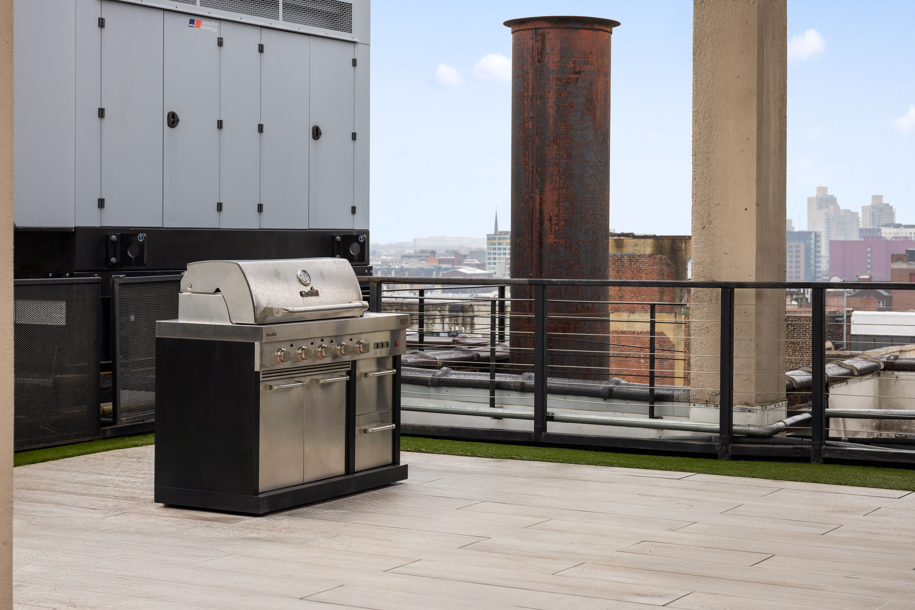 BBQ grill at The Heid Lofts by Reside, a Wyndham Residence in Philadelphia, Pennsylvania