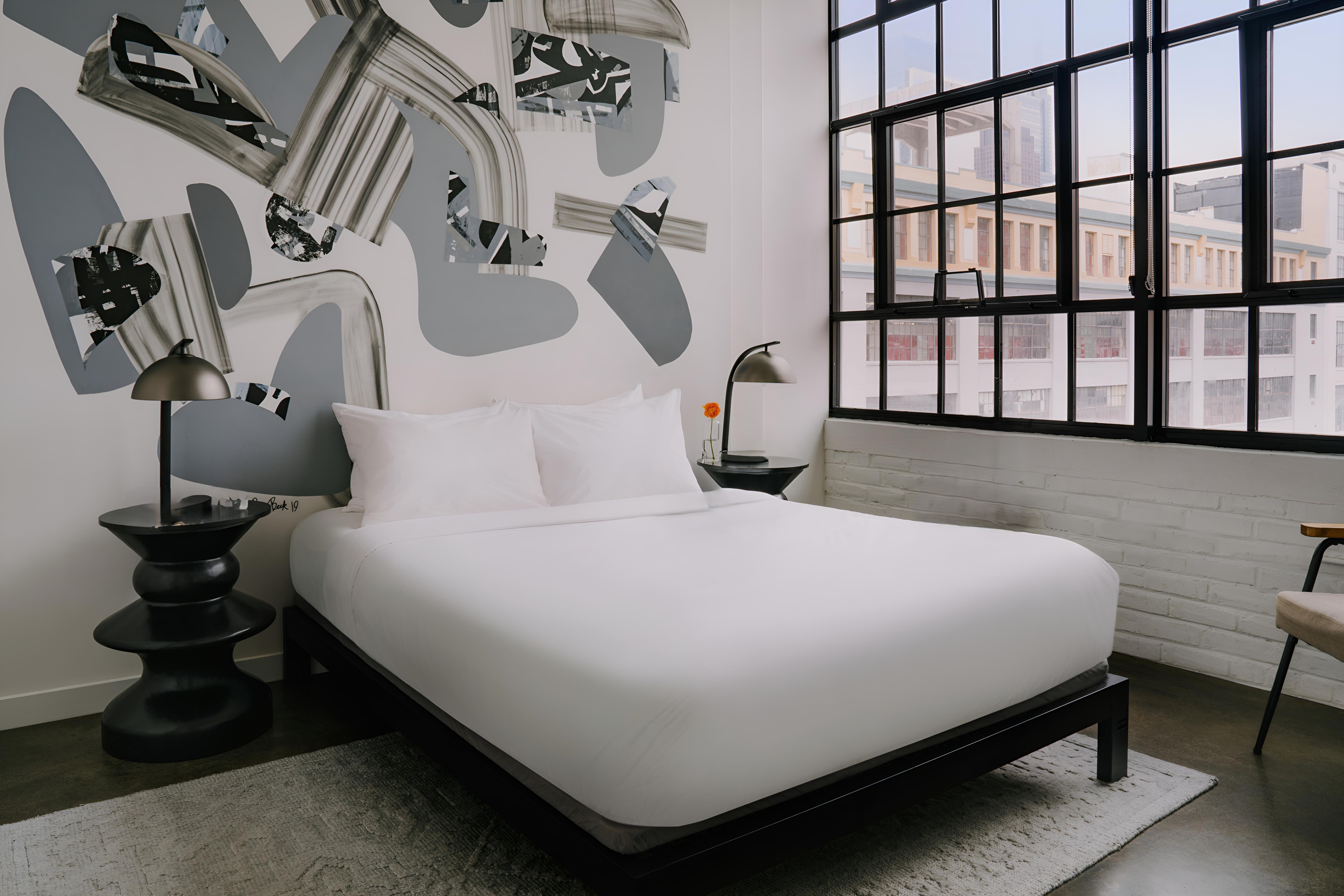Guest room at the The Heid Lofts by Reside, a Wyndham Residence in Philadelphia, Pennsylvania