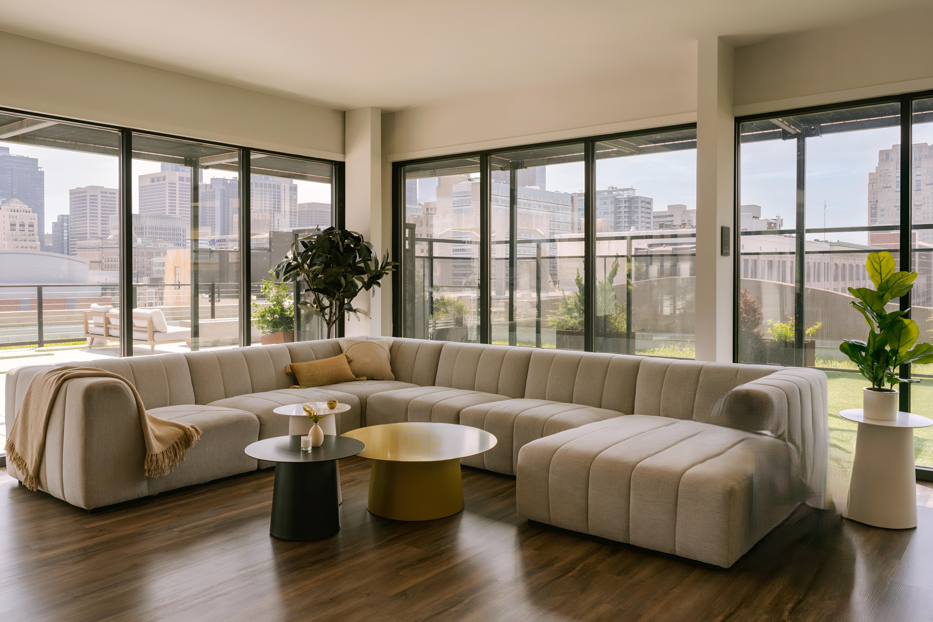 Guest room at the The Heid Lofts by Reside, a Wyndham Residence in Philadelphia, Pennsylvania
