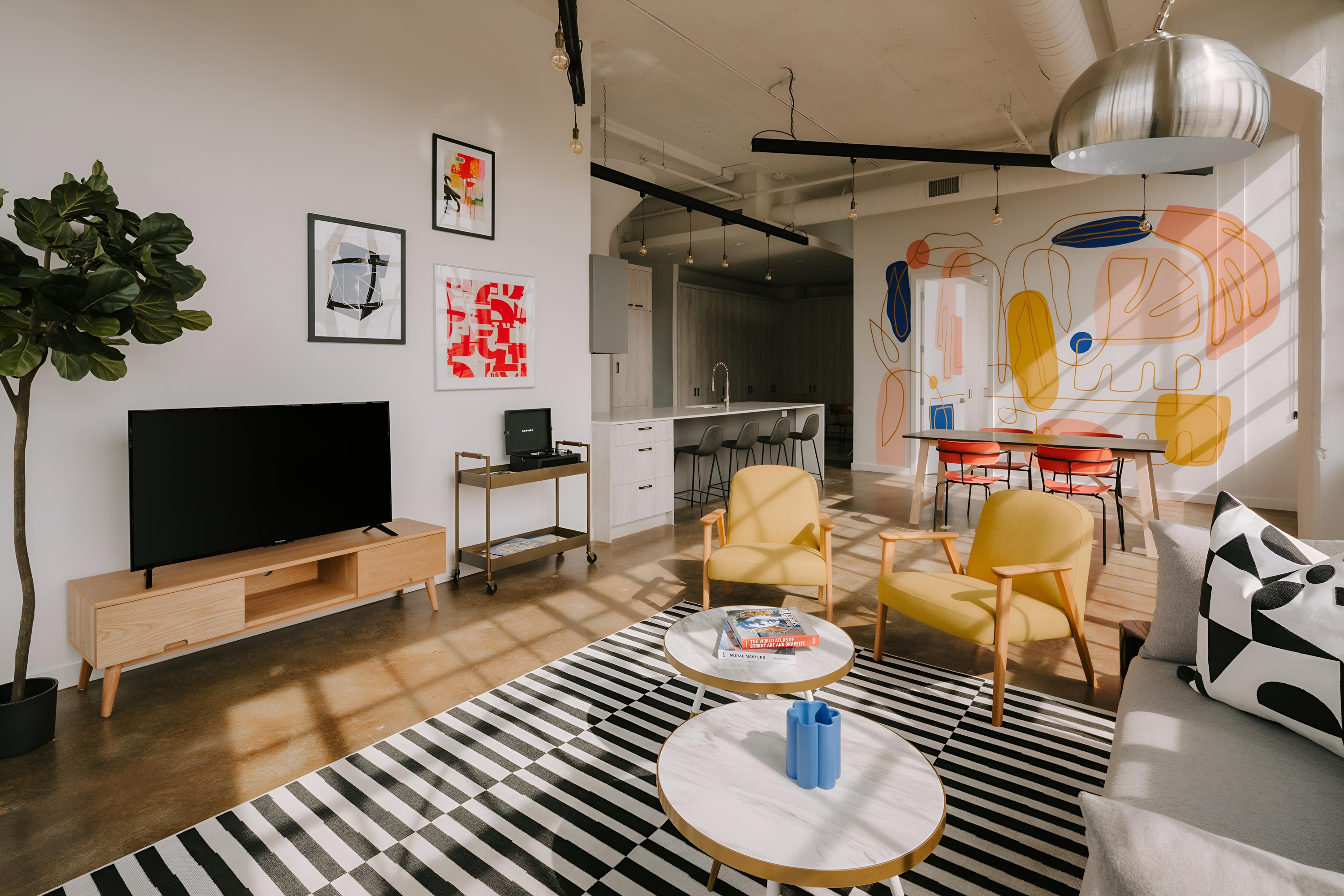 Guest room at the The Heid Lofts by Reside, a Wyndham Residence in Philadelphia, Pennsylvania