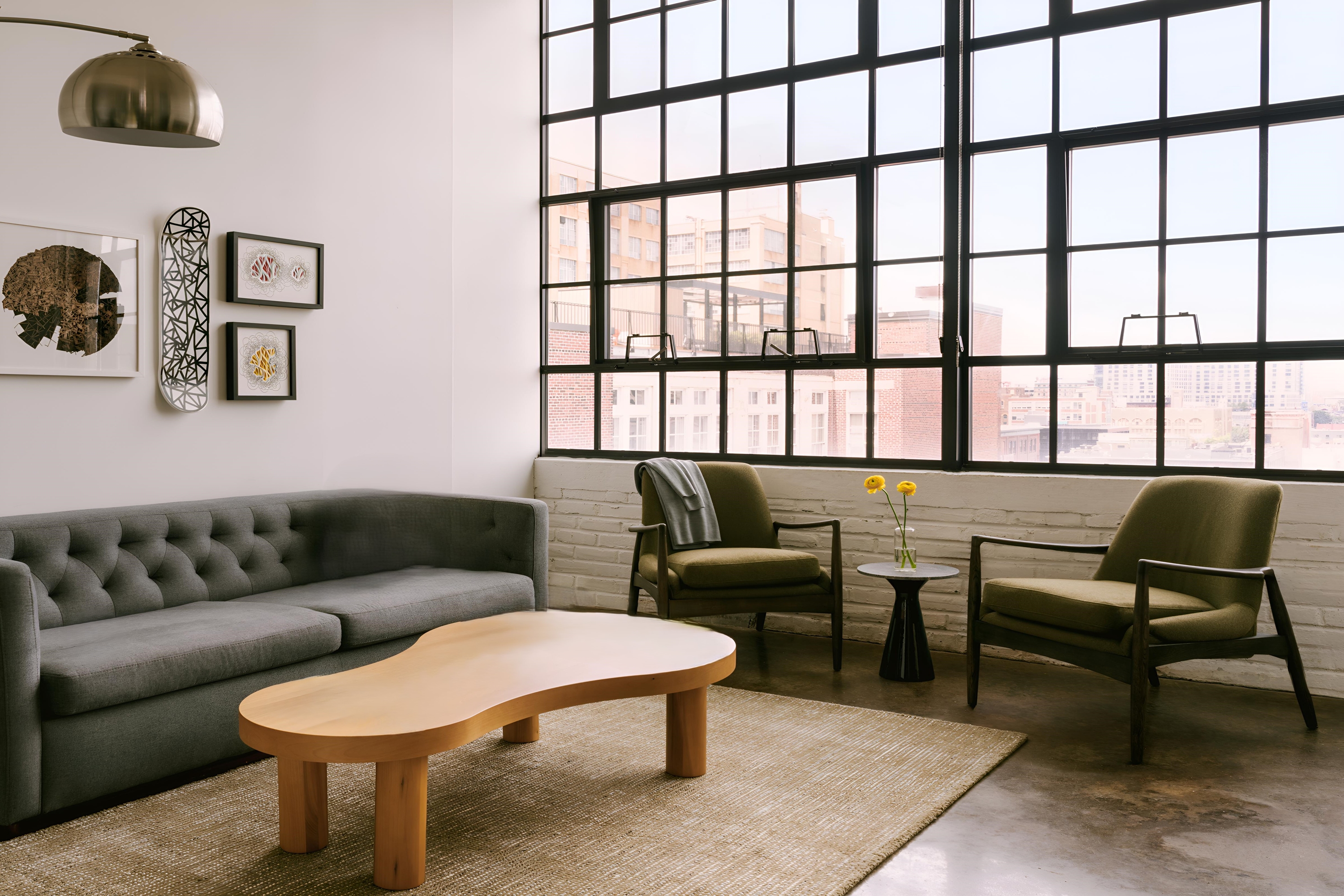 Guest room at the The Heid Lofts by Reside, a Wyndham Residence in Philadelphia, Pennsylvania